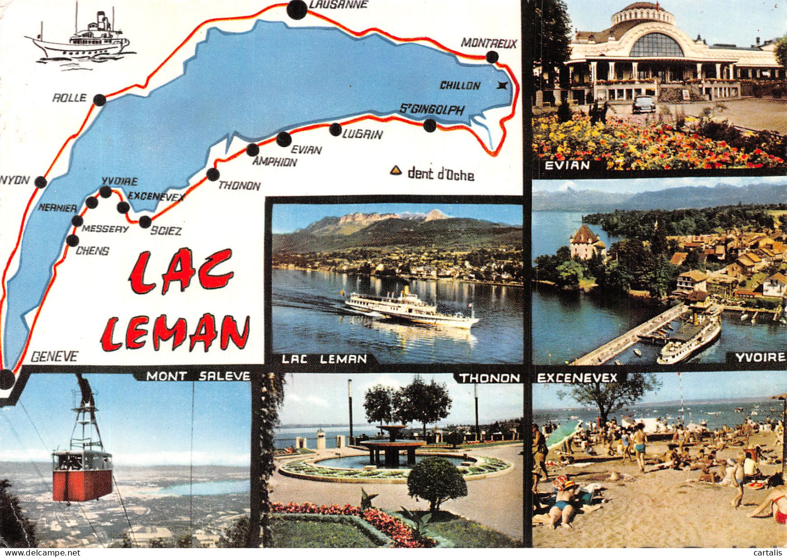 74-LE LAC LEMAN-N°4201-C/0355 - Altri & Non Classificati