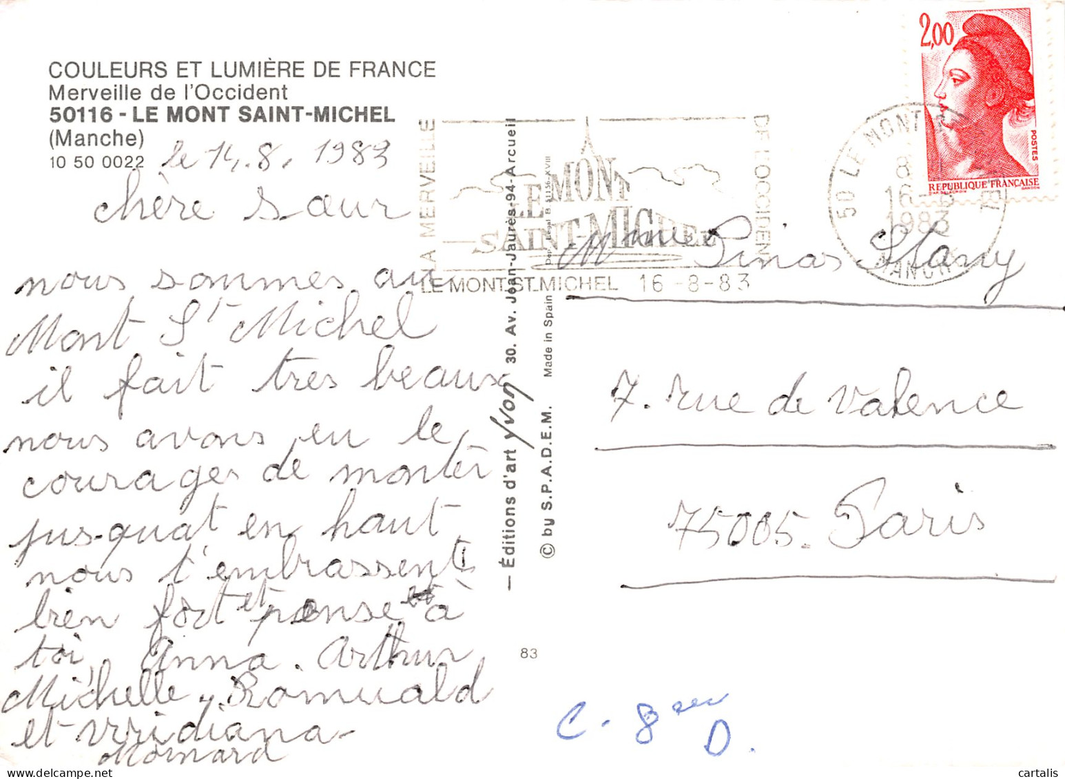 50-MONT SAINT MICHEL-N°4201-C/0337 - Le Mont Saint Michel