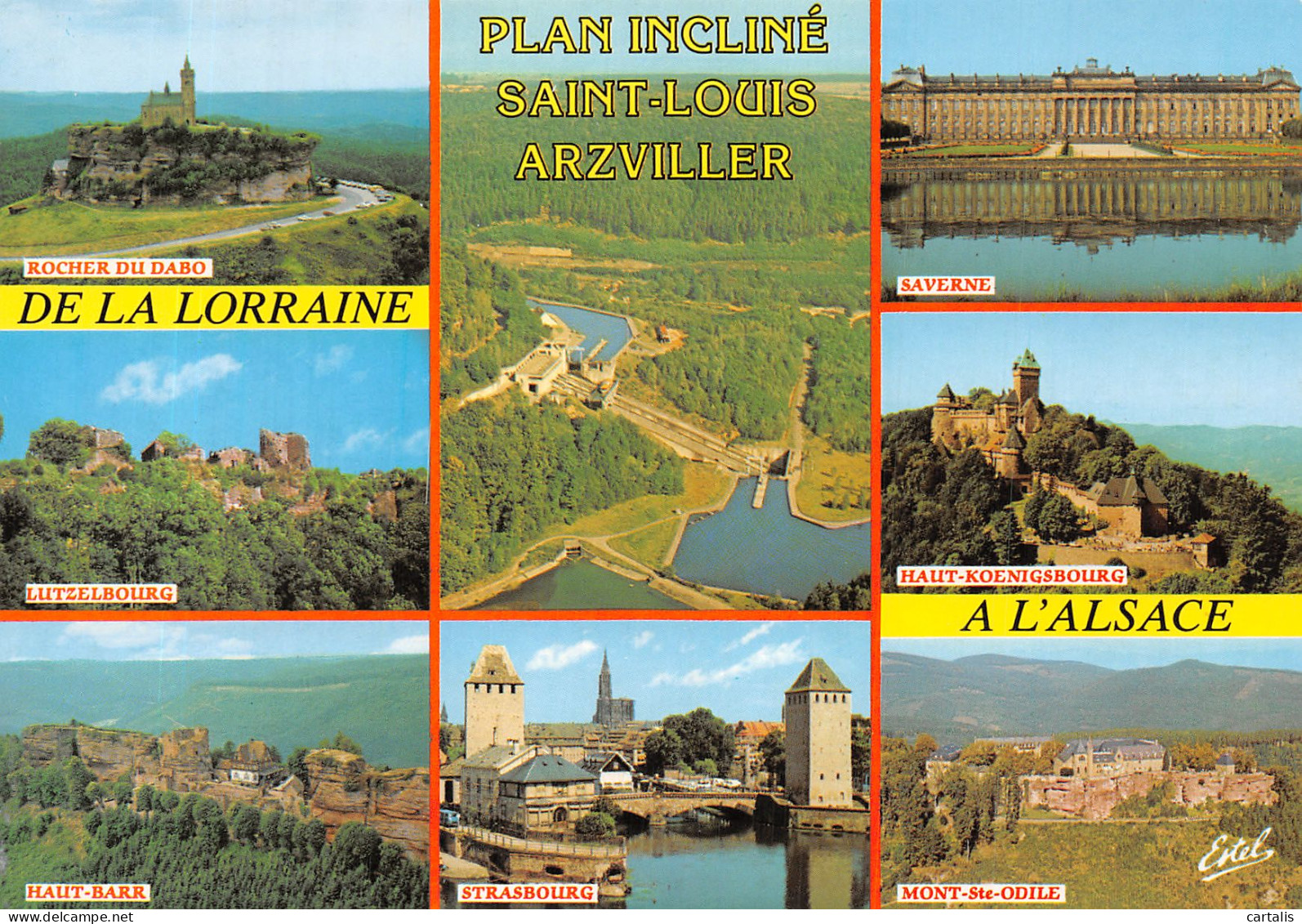 67-DE LA LORRAINE A L ALSACE-N°4201-C/0299 - Andere & Zonder Classificatie