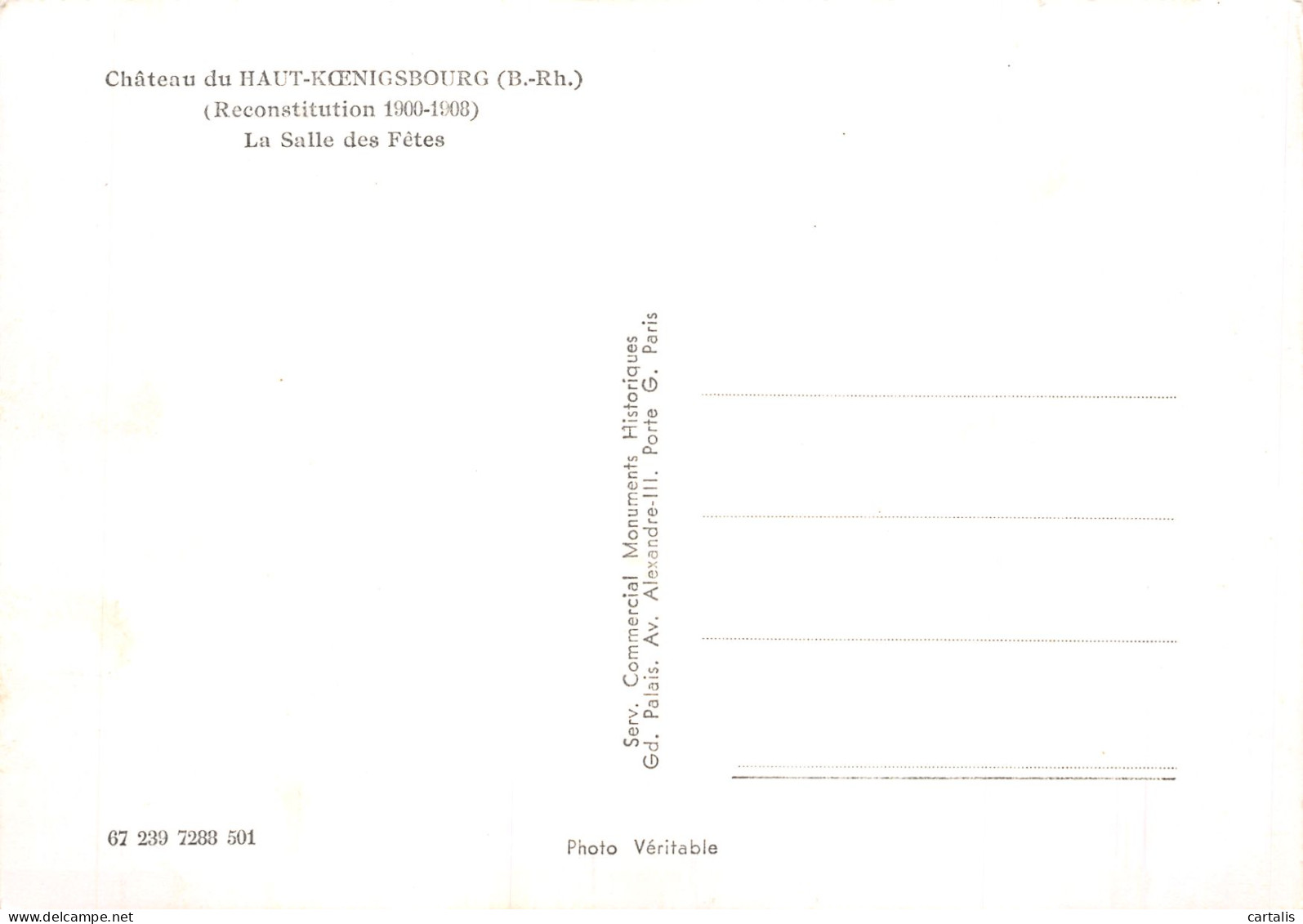 67-HAUT KOENIGSBOURG LE CHATEAU-N°4201-C/0281 - Autres & Non Classés