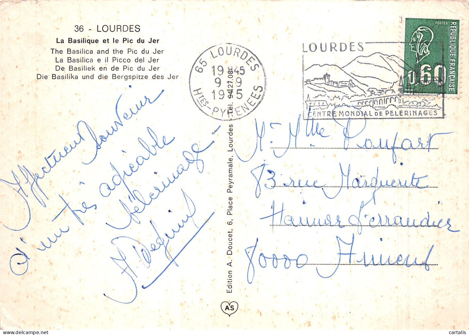 65-LOURDES-N°4201-C/0239 - Lourdes