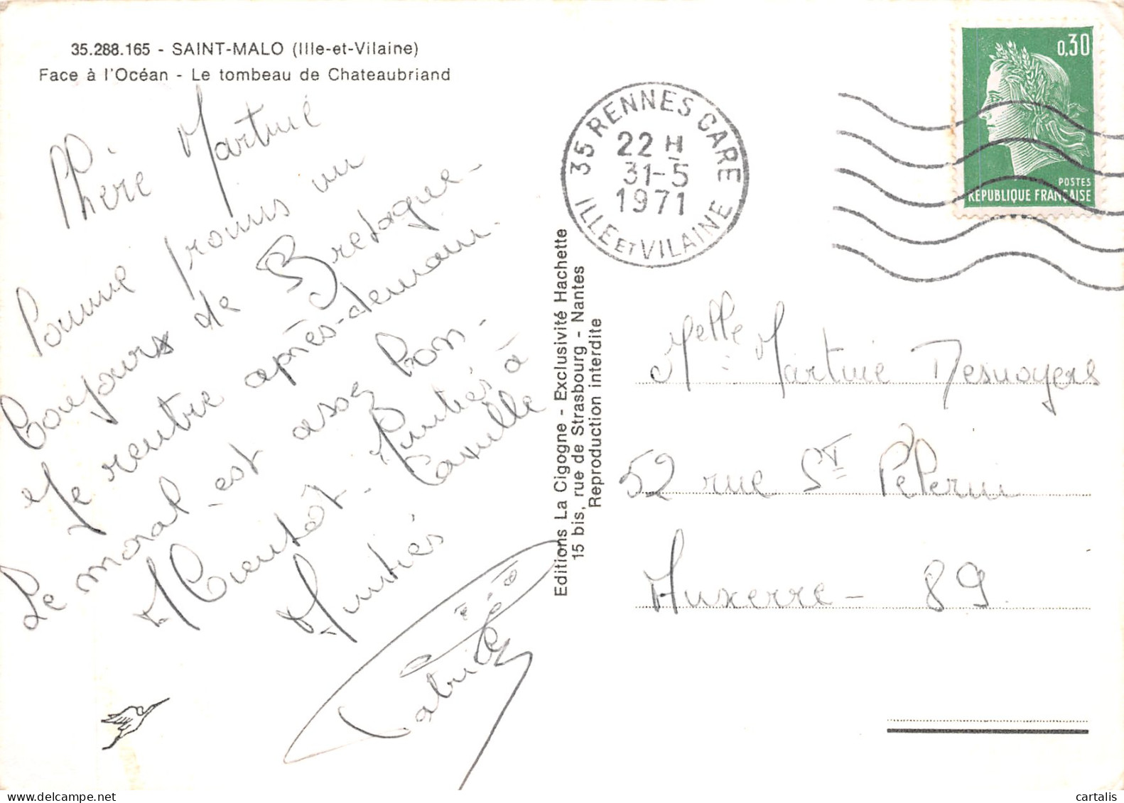 35-SAINT MALO-N°4201-C/0085 - Saint Malo