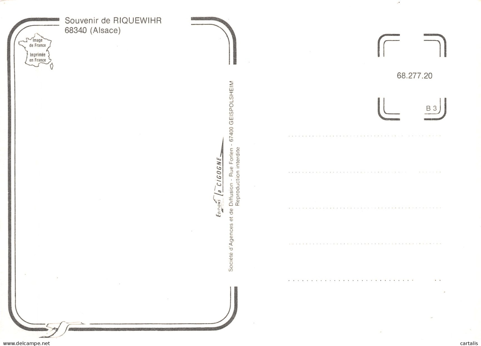 68-RIQUEWIHR-N°4201-C/0079 - Riquewihr