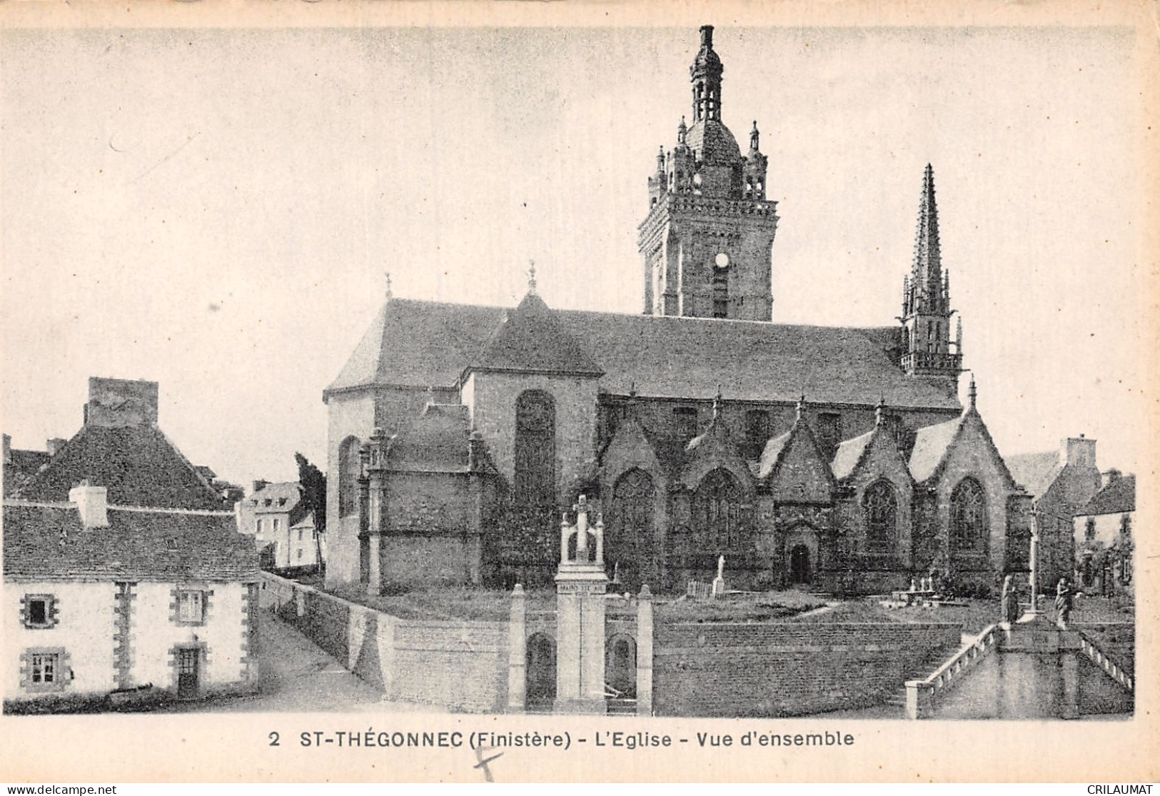 29-SAINT THEGONNEC-N°5147-C/0161 - Saint-Thégonnec