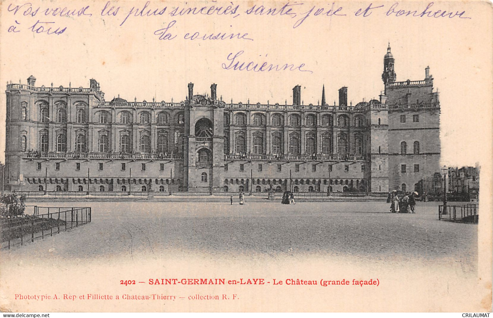 78-SAINT GERMAIN EN LAYE LE CHÂTEAU-N°5147-C/0145 - St. Germain En Laye