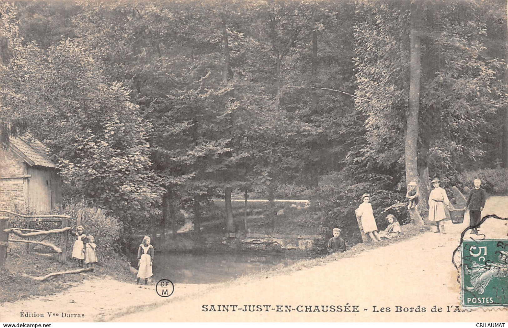 60-SAINT JUST EN CHAUSSEE-N°5147-C/0087 - Saint Just En Chaussee