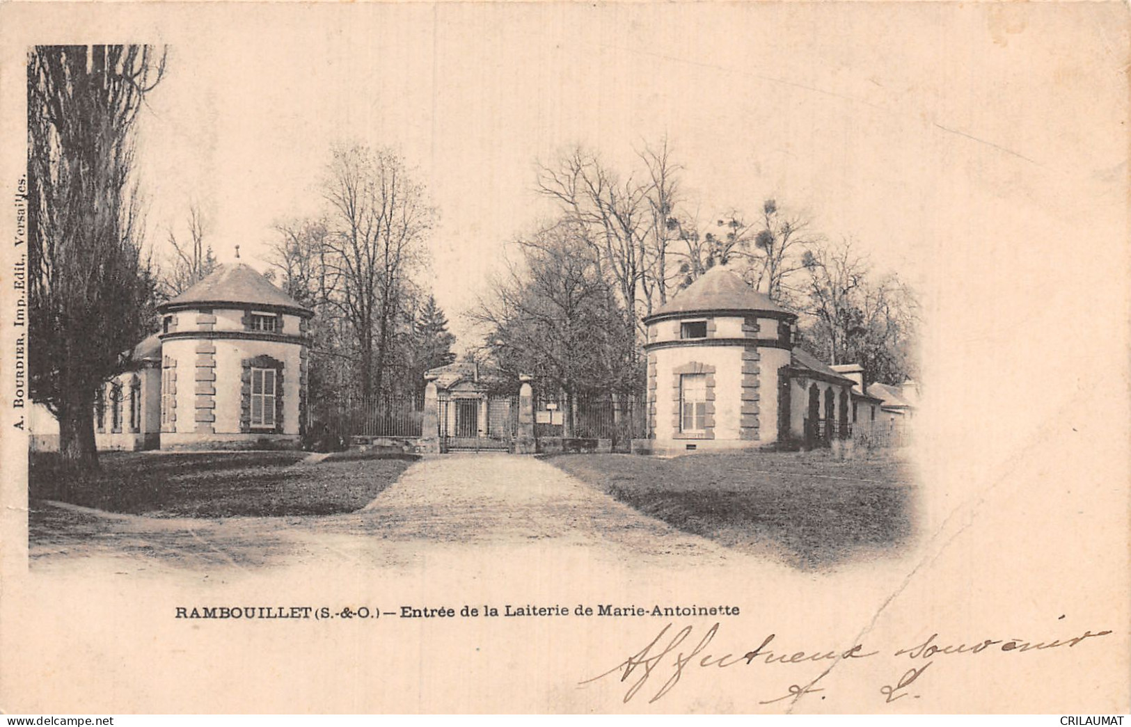 78-RAMBOUILLET LAITERIE DE MARIE ANTOINETTE-N°5147-C/0005 - Rambouillet (Château)