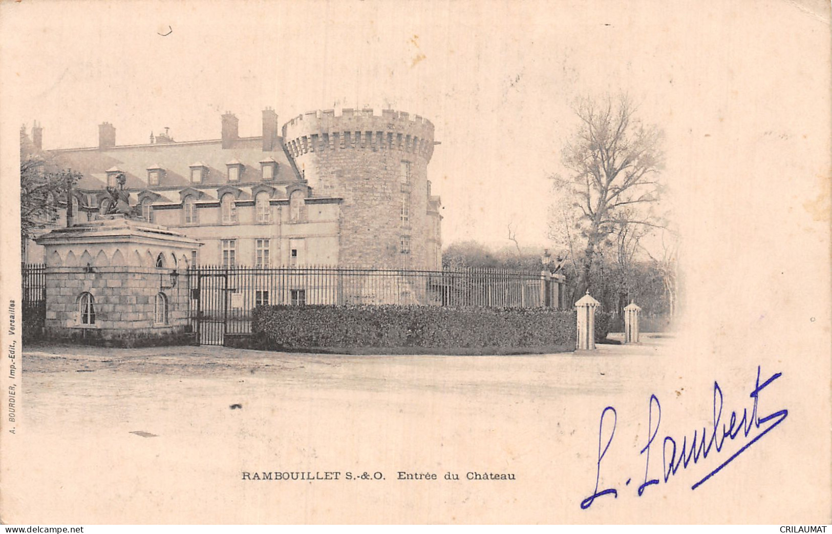78-RAMBOUILLET LE CHÂTEAU-N°5147-C/0007 - Rambouillet (Schloß)