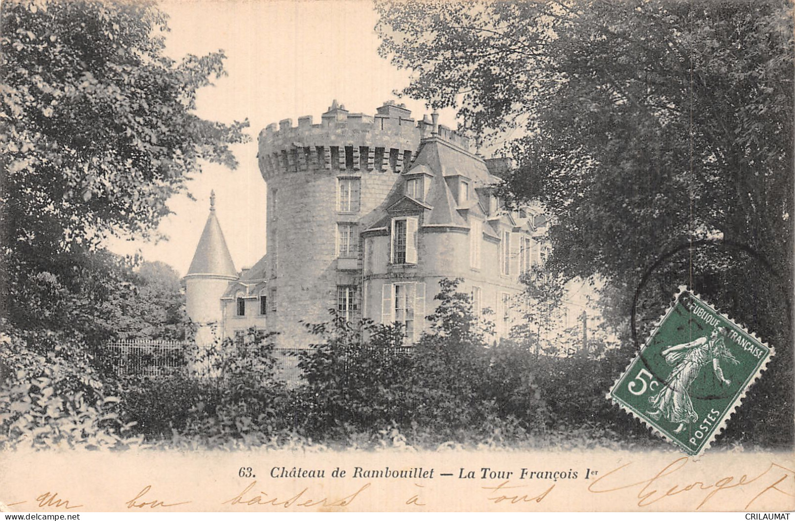 78-RAMBOUILLET LE CHÂTEAU-N°5147-C/0003 - Rambouillet (Castello)