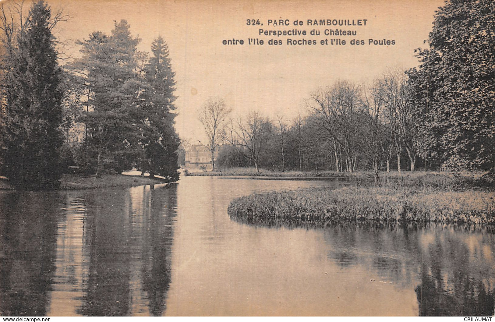 78-RAMBOUILLET LE PARC-N°5147-B/0391 - Rambouillet (Castillo)