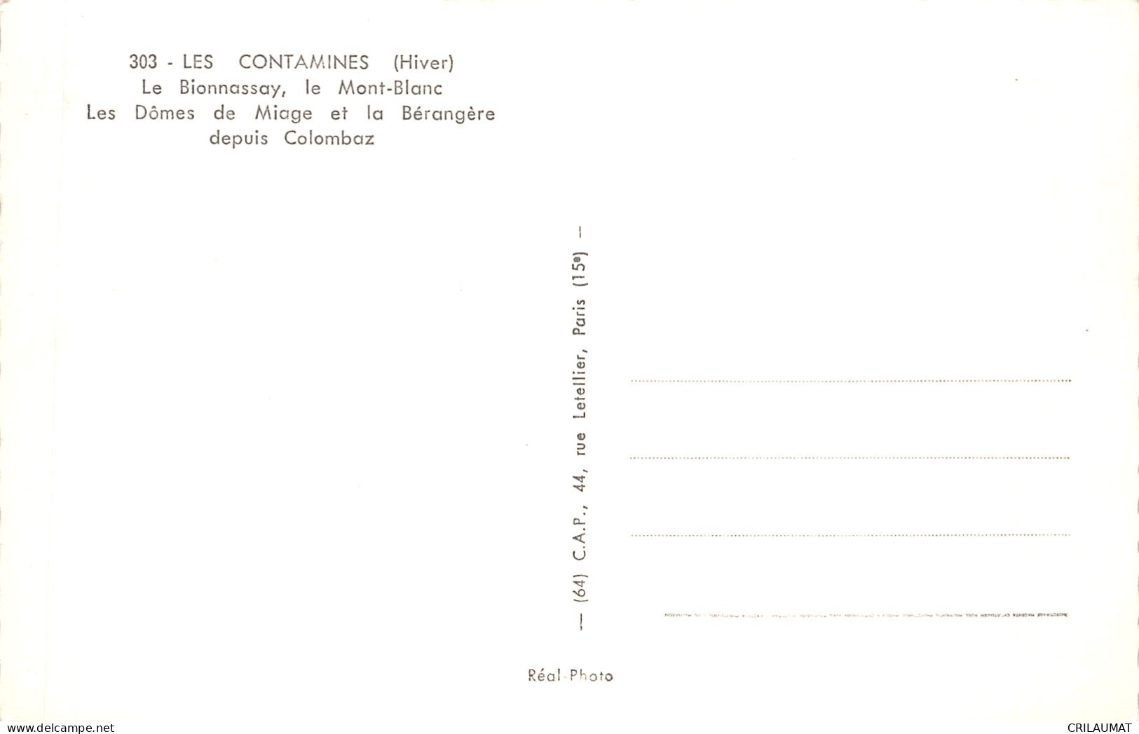 74-LES CONTAMINES-N°5147-B/0337 - Les Contamines-Montjoie