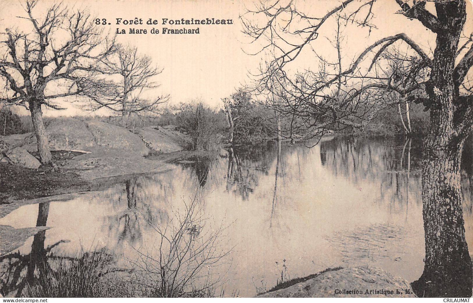 77-FONTAINEBLEAU LA FORET MARE DE FRANCHARD-N°5147-B/0315 - Fontainebleau