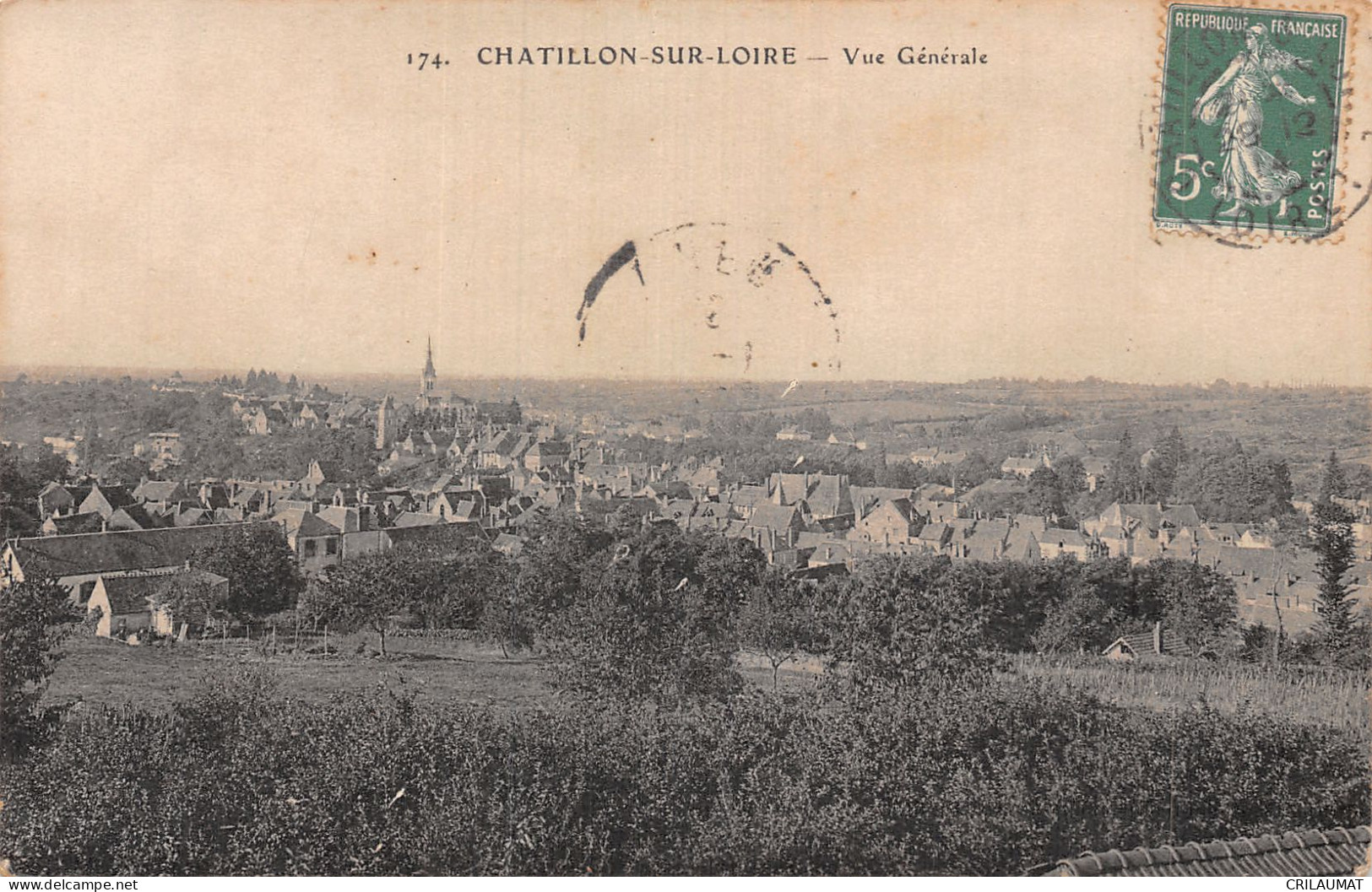 45-CHATILLON SUR LOIRE-N°5147-B/0283 - Chatillon Sur Loire