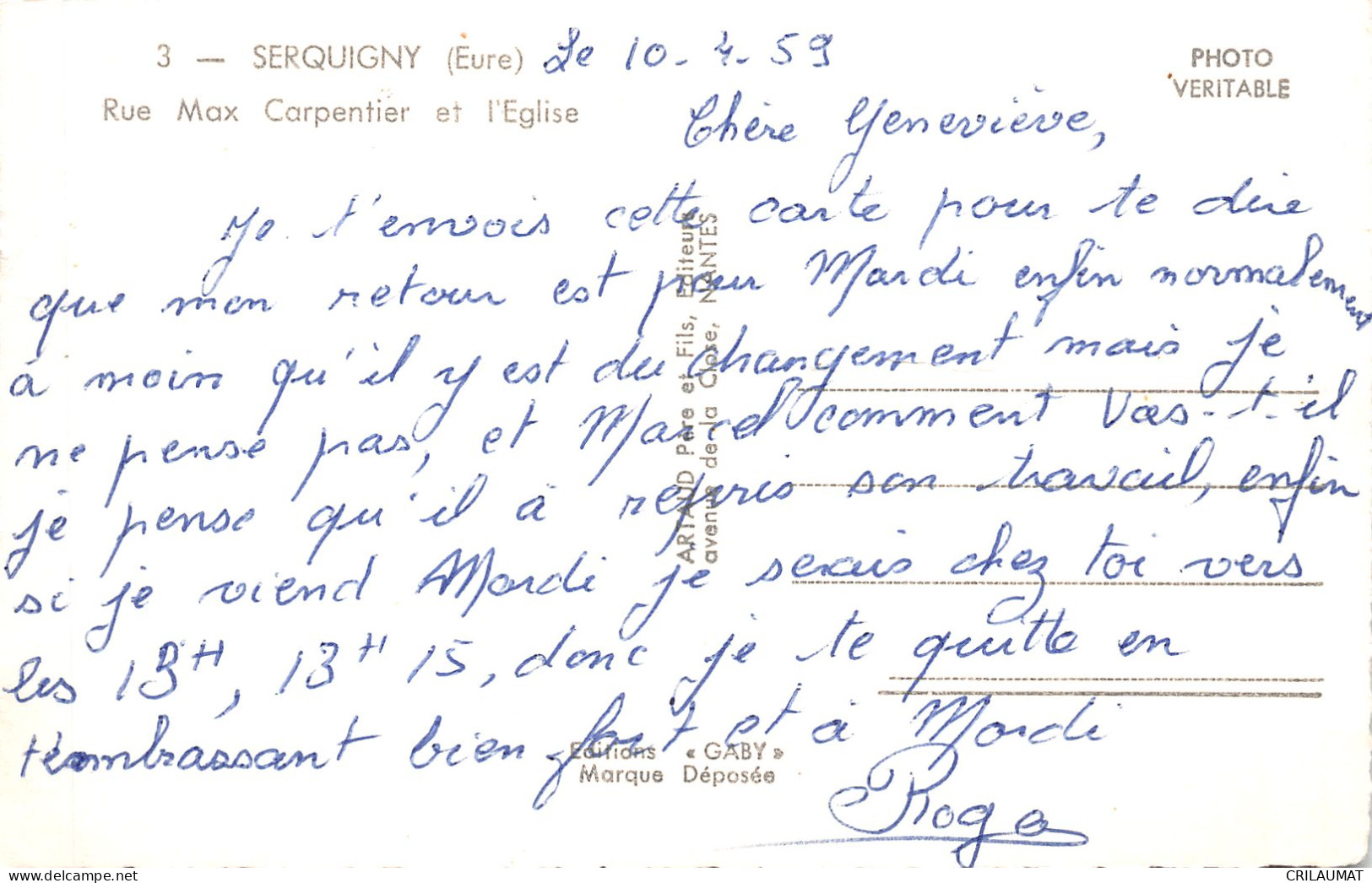 27-SERQUIGNY-N°5147-B/0227 - Serquigny
