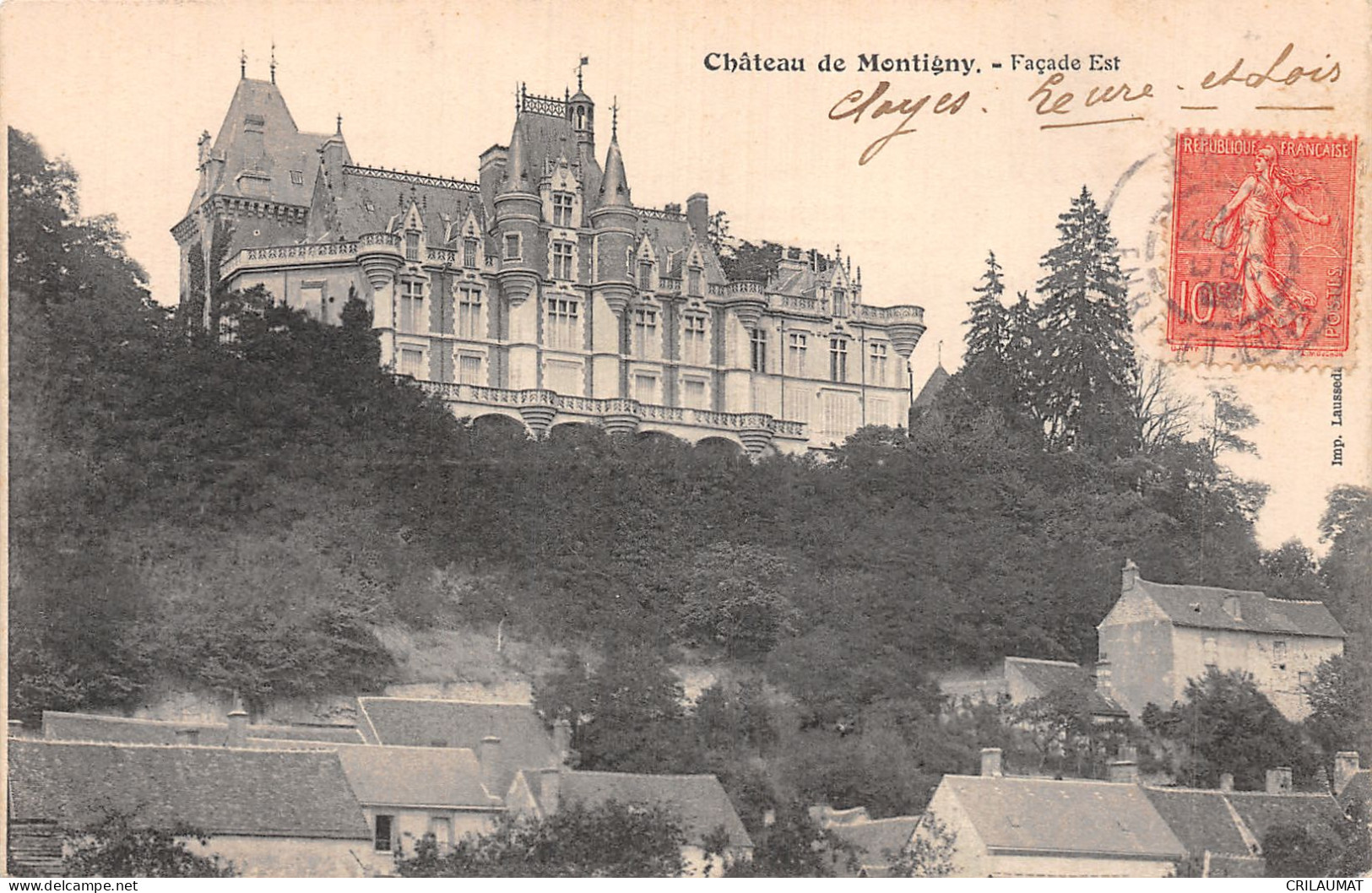 28-CHÂTEAU DE MONTIGNY-N°5147-B/0197 - Other & Unclassified