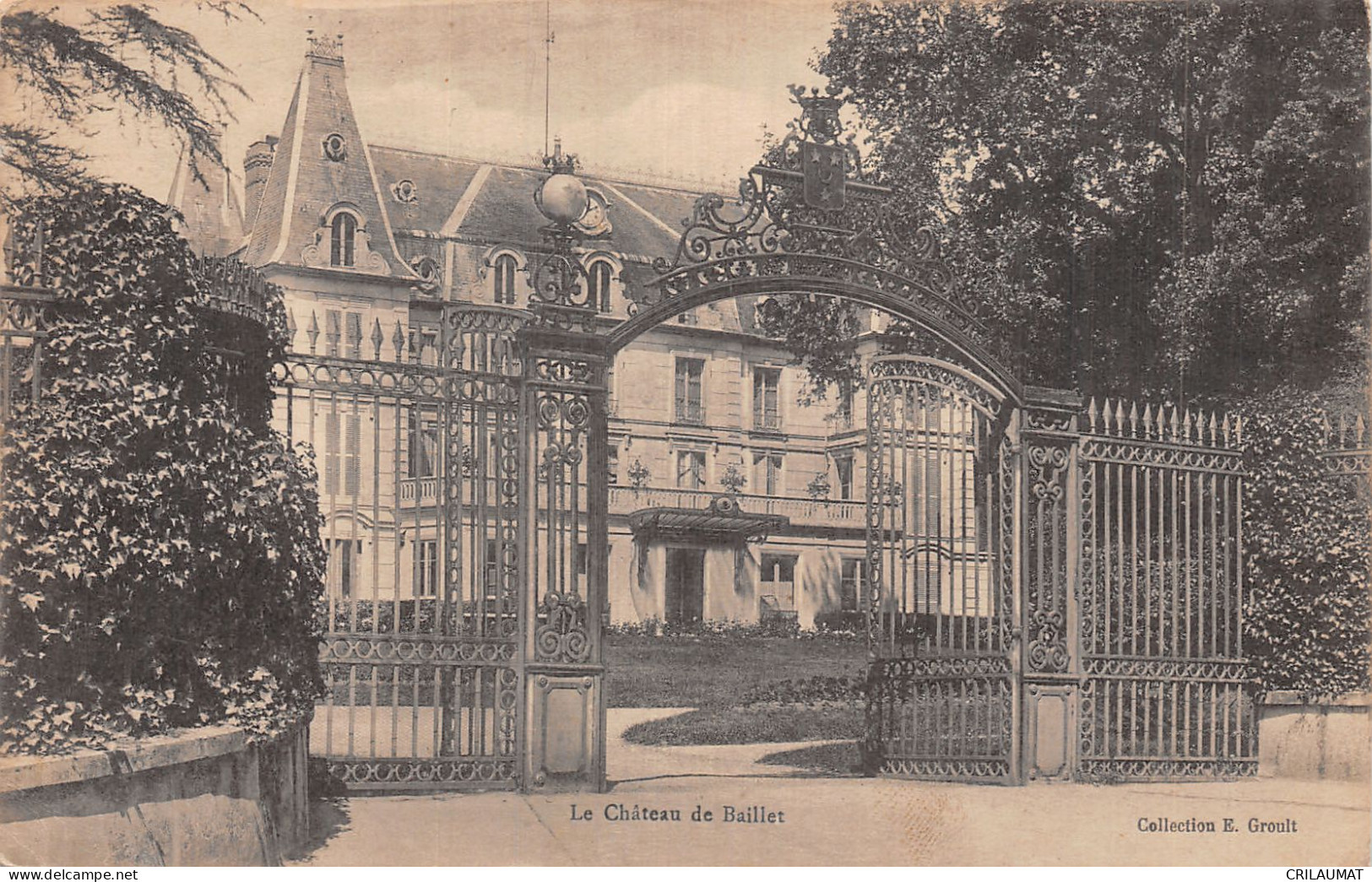 85-LE CHÂTEAU DE BAILLET-N°5147-B/0065 - Autres & Non Classés