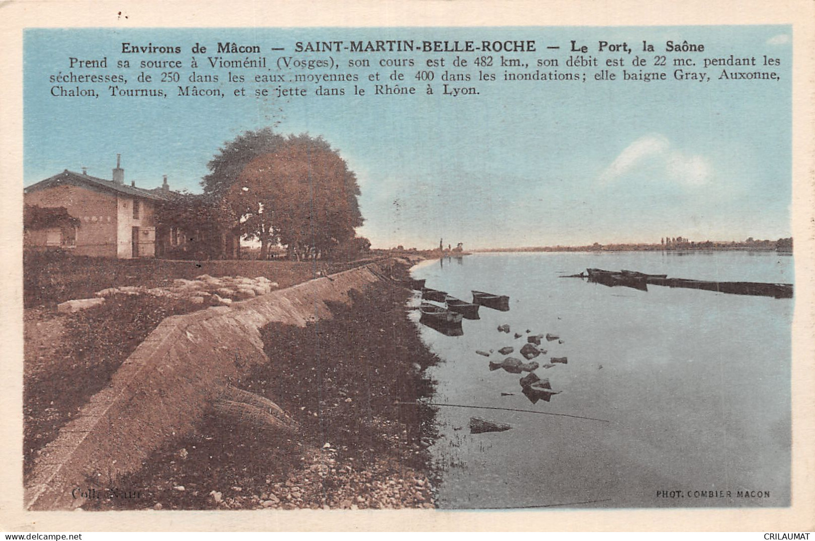 71-SAINT MARTIN BELLE ROCHE-N°5147-B/0047 - Autres & Non Classés