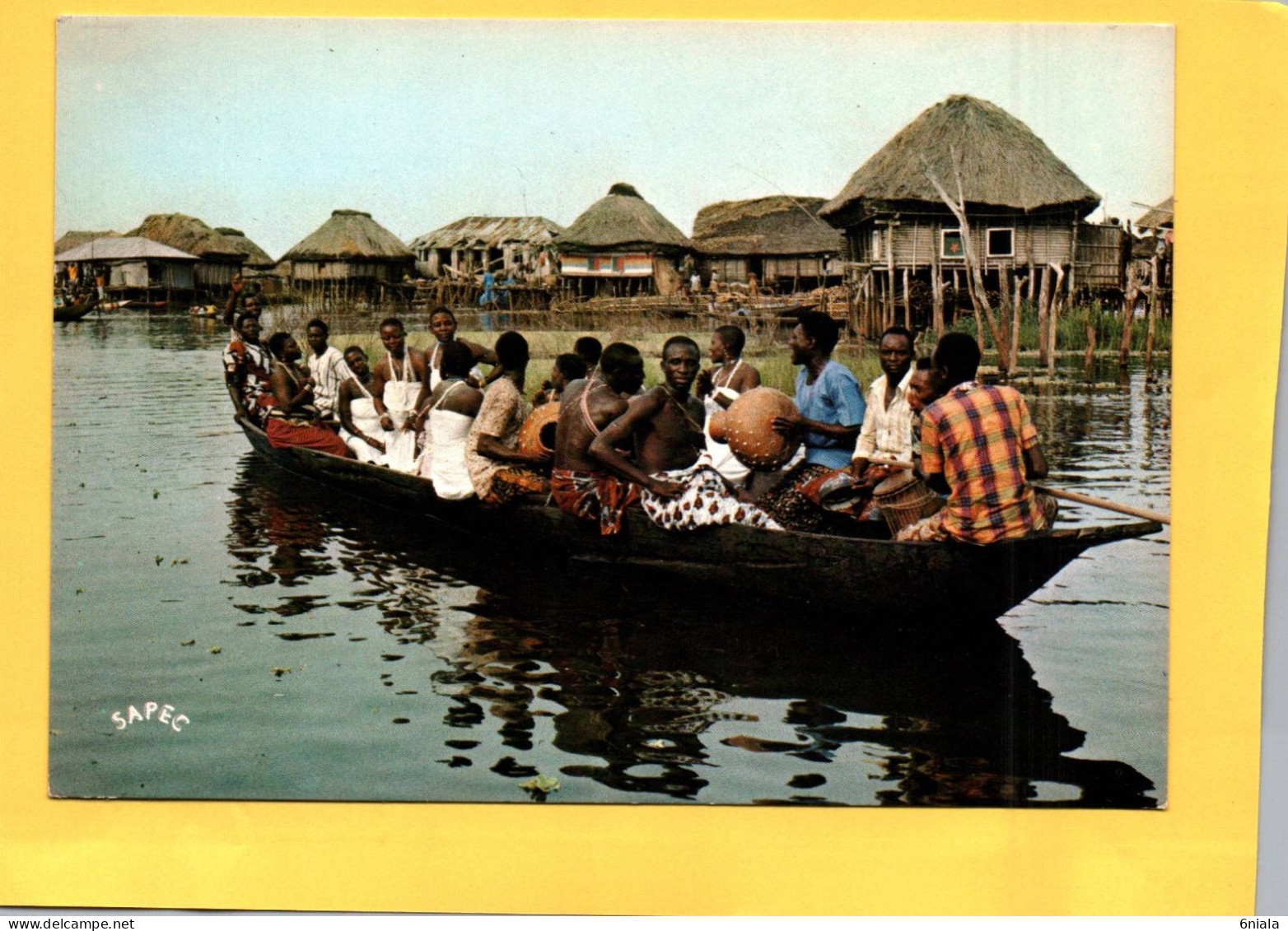 REPUBLIQUE POPULAIRE DU BENIN  Fête Au Village   Ganviè  ( 21649 ) - Benín