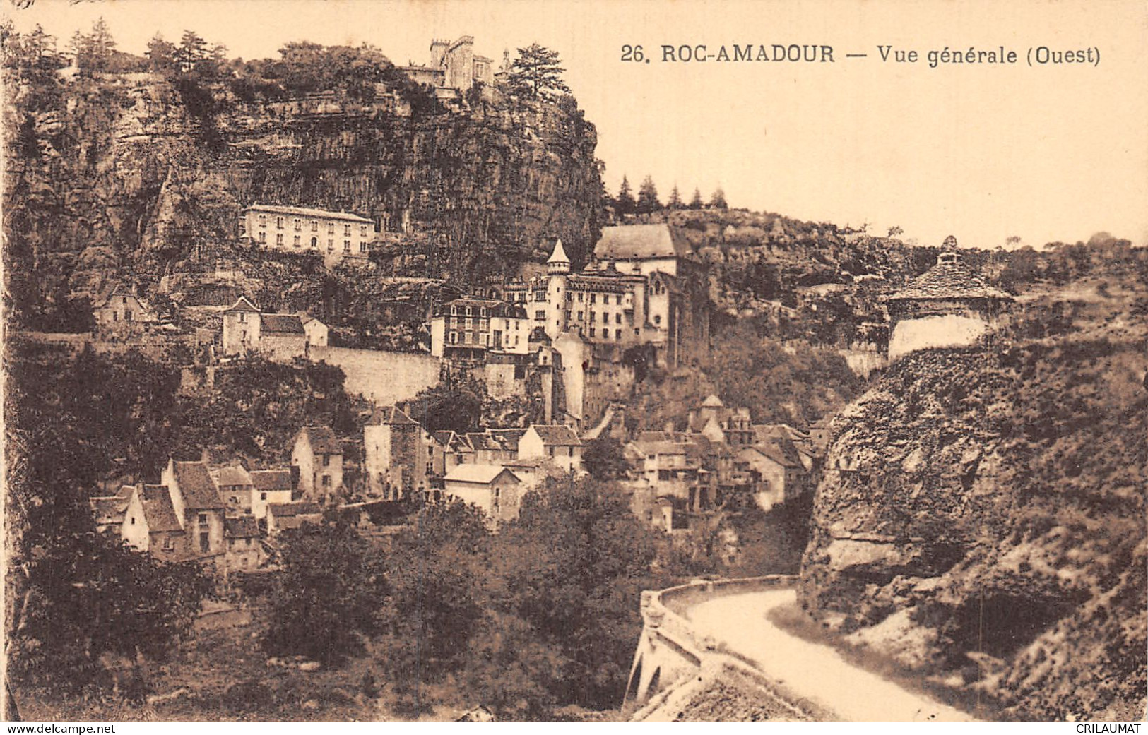 46-ROC AMADOUR-N°5147-A/0341 - Rocamadour