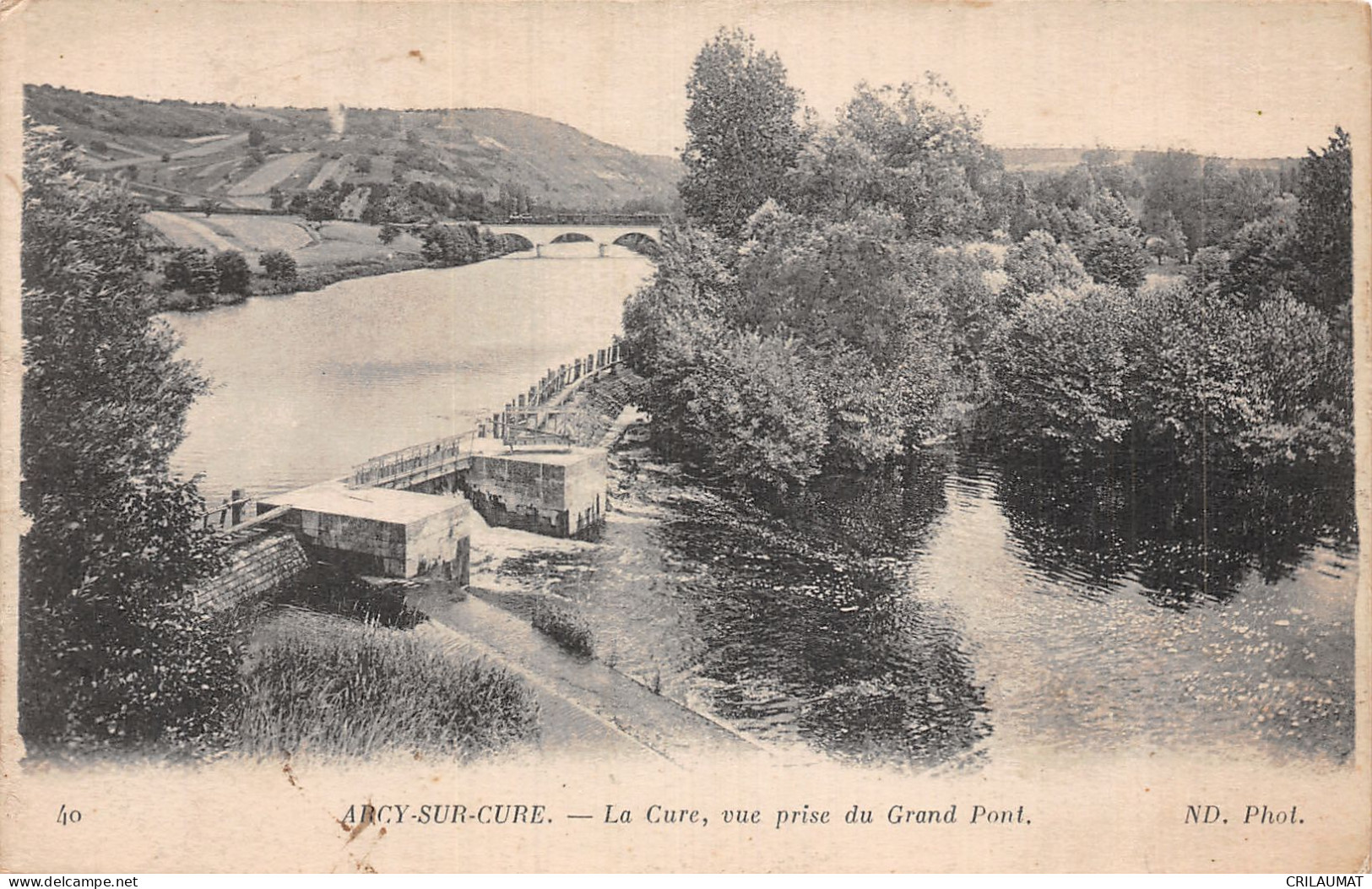 89-ARCY SUR CURE-N°5147-A/0319 - Andere & Zonder Classificatie