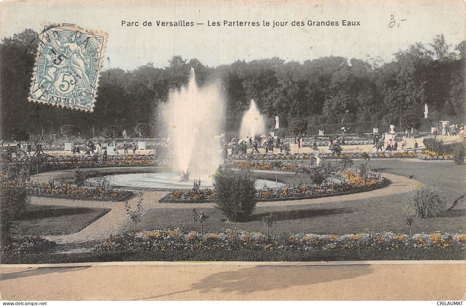 78-VERSAILLES LE PARC -N°5147-A/0271 - Versailles (Kasteel)