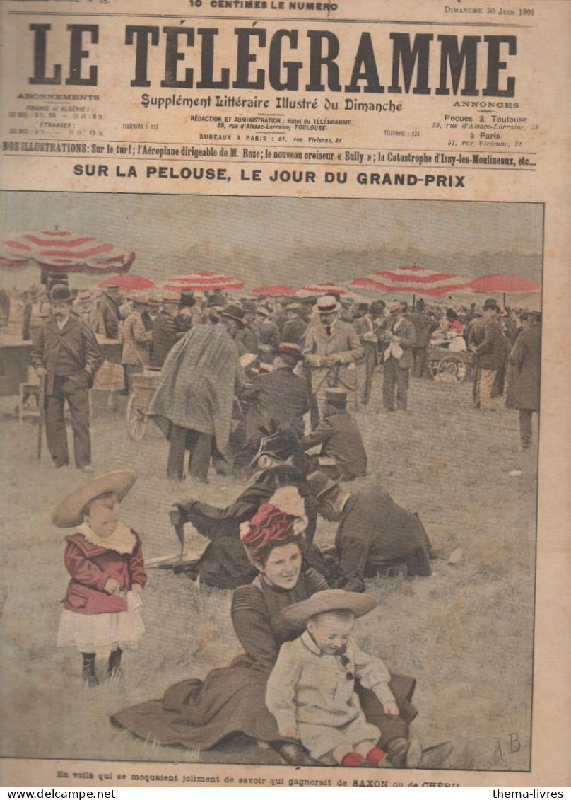 Revue LE TELEGRAMME   N°18  Juin 1901 (CAT4091 / 018)) - 1900 - 1949