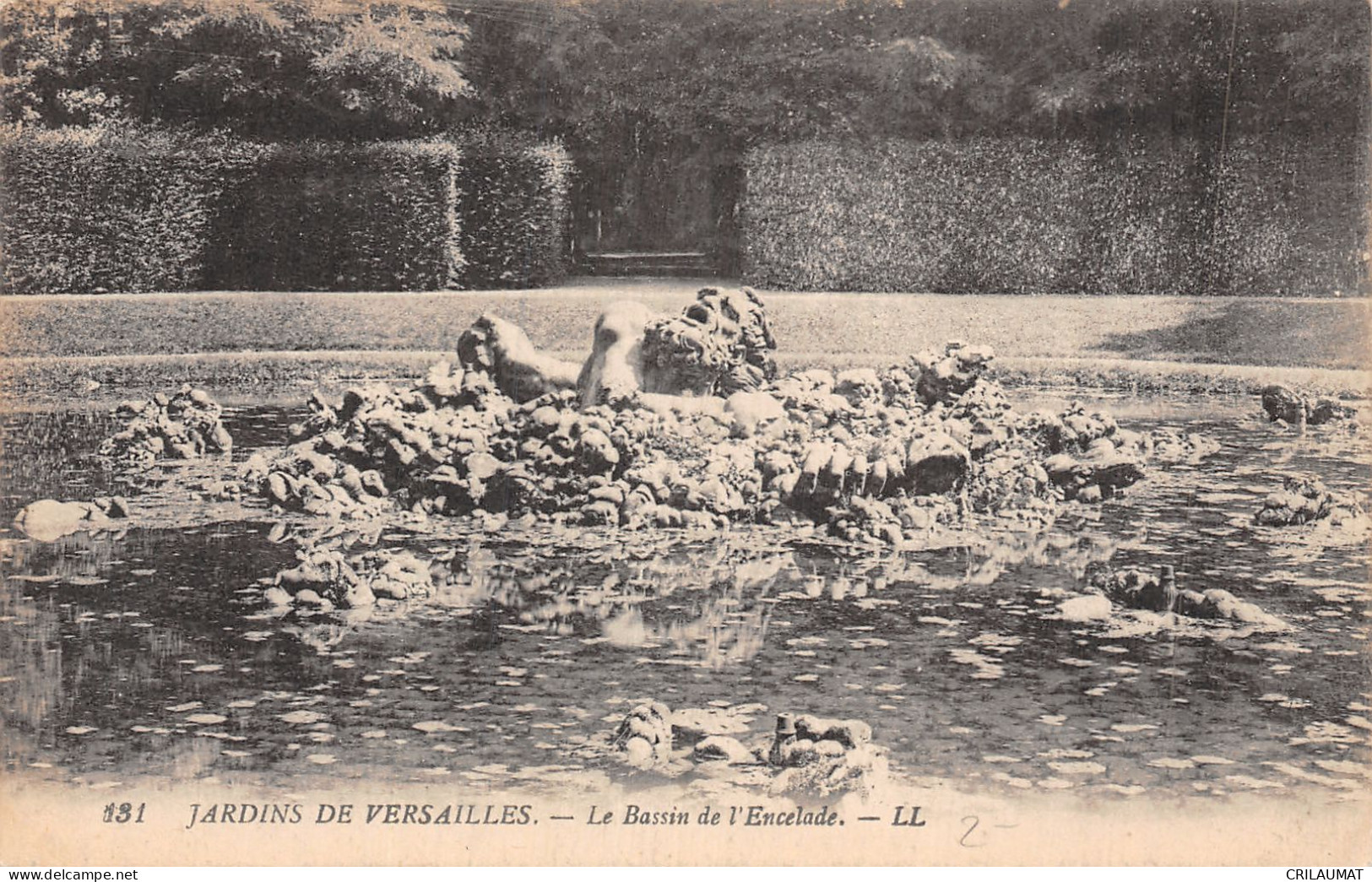 78-VERSAILLES BASSIN DE L ENCELADE-N°5147-A/0143 - Versailles (Schloß)