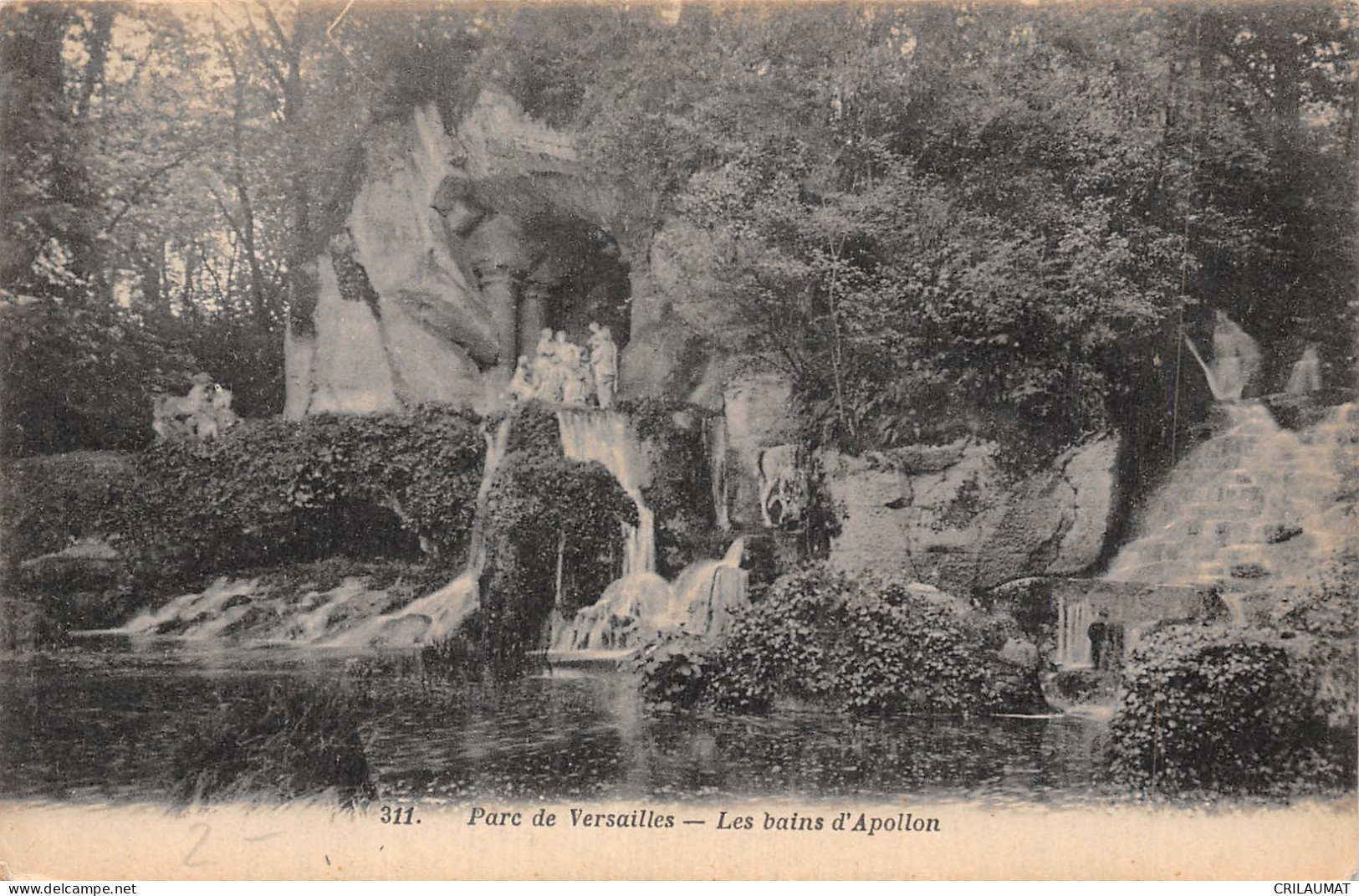 78-VERSAILLES LES BAINS D APOLLON-N°5147-A/0141 - Versailles (Kasteel)