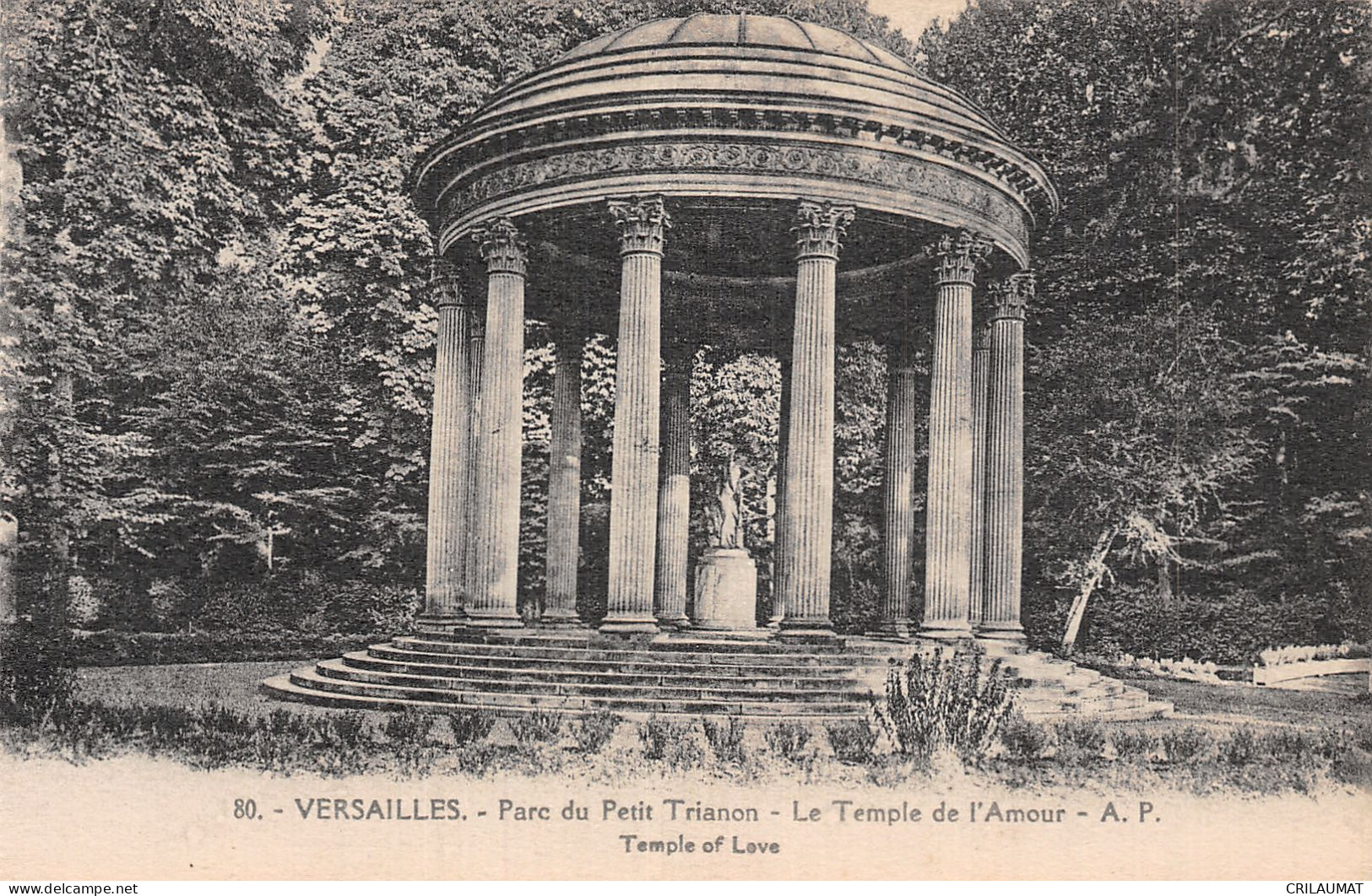 78-VERSAILLES TEMPLE DE L AMOUR-N°5147-A/0059 - Versailles (Schloß)