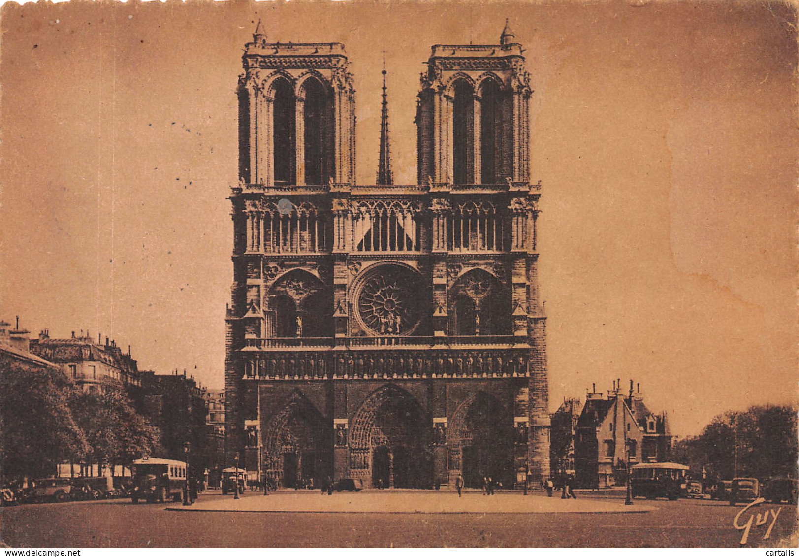 75-PARIS NOTRE DAME-N°4202-C/0029 - Notre Dame Von Paris