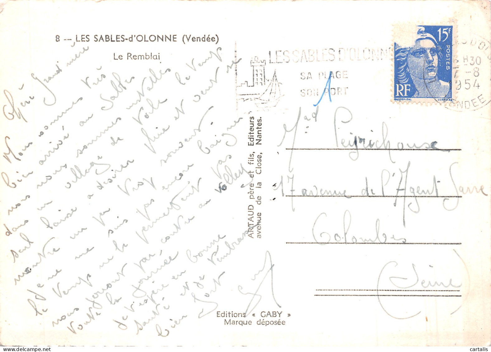 85-LES SABLES D OLONNE-N°4202-B/0369 - Sables D'Olonne