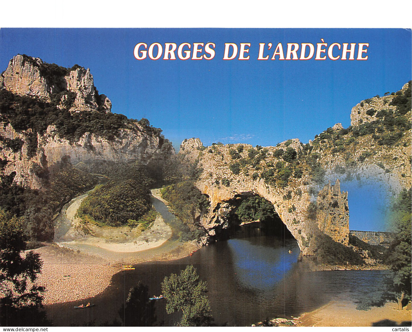 07-GORGES DE L ARDECHE-N°4202-B/0317 - Other & Unclassified