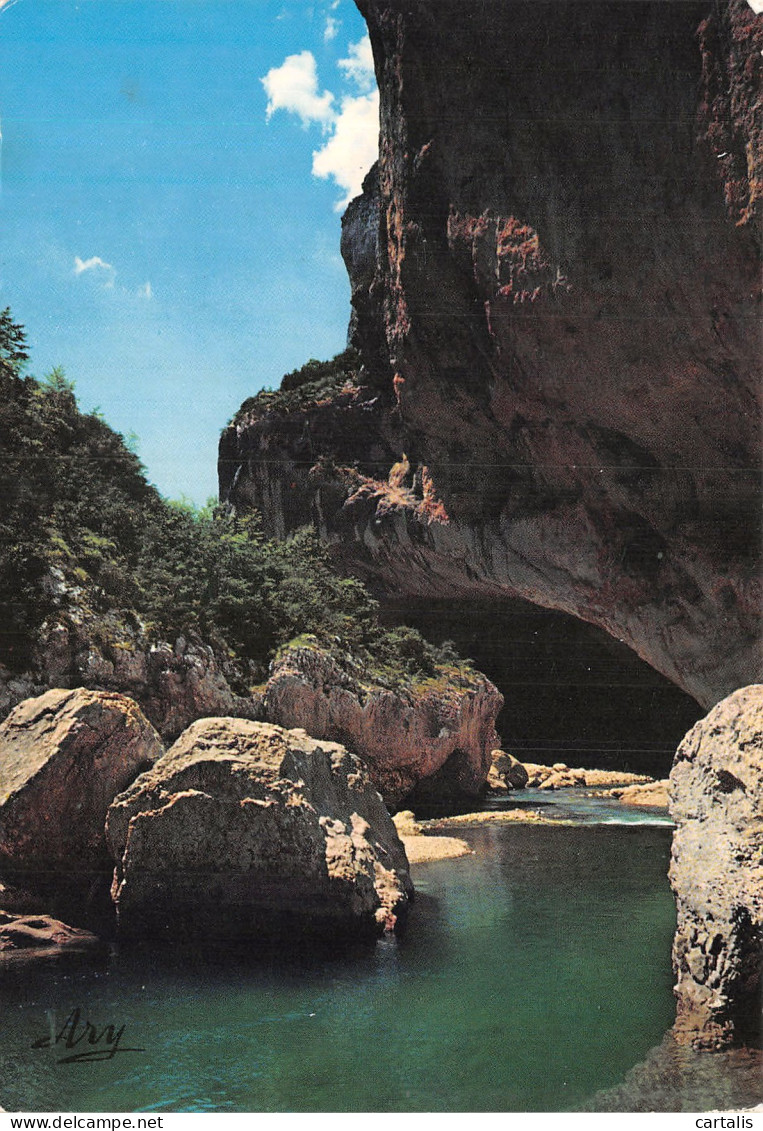 04-GORGES DU VERDON LA BAUME AUX PIGEONS-N°4202-B/0269 - Sonstige & Ohne Zuordnung