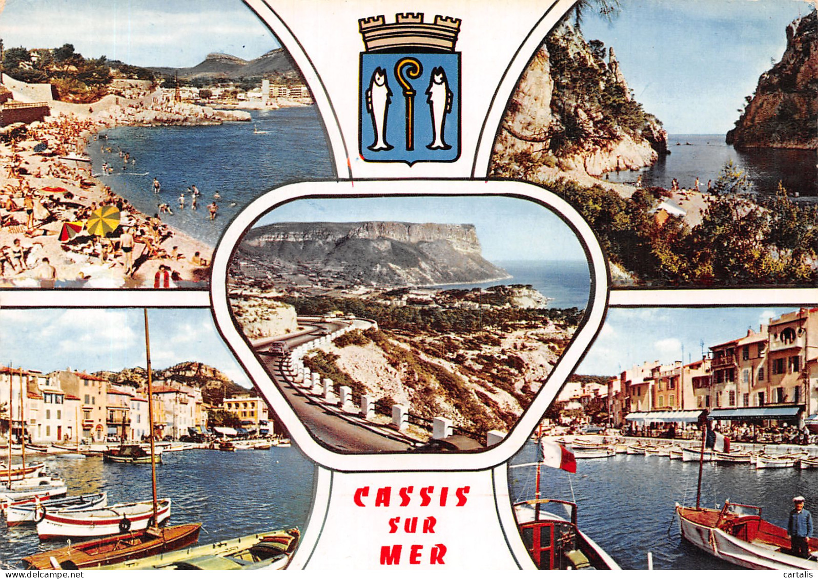 13-CASSIS SUR MER-N°4202-B/0163 - Cassis