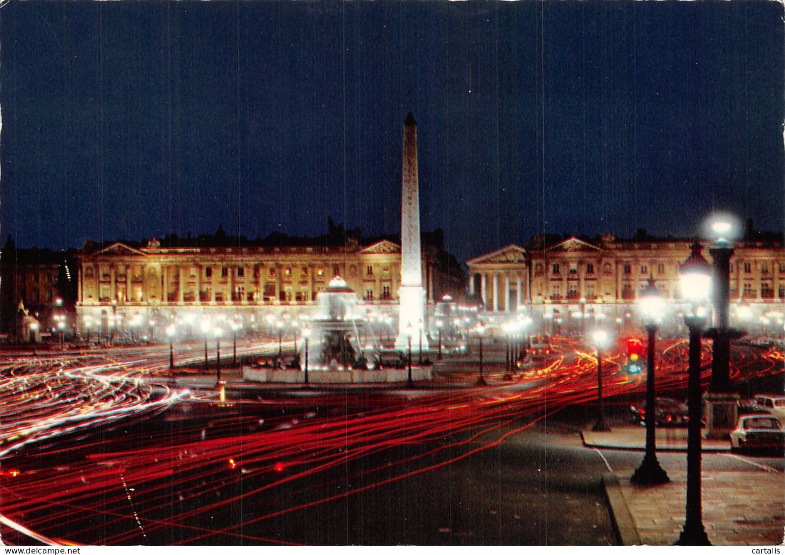 75-PARIS PLACE DE LA CONCORDE LA NUIT-N°4202-B/0119 - Sonstige & Ohne Zuordnung