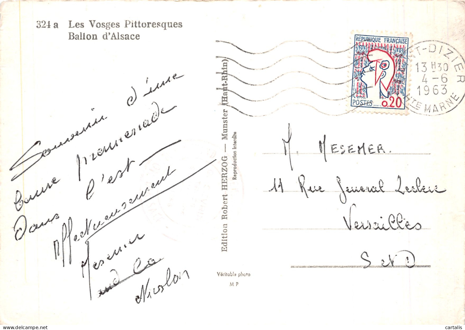 68-BALLON D ALSACE-N°4202-B/0061 - Sonstige & Ohne Zuordnung