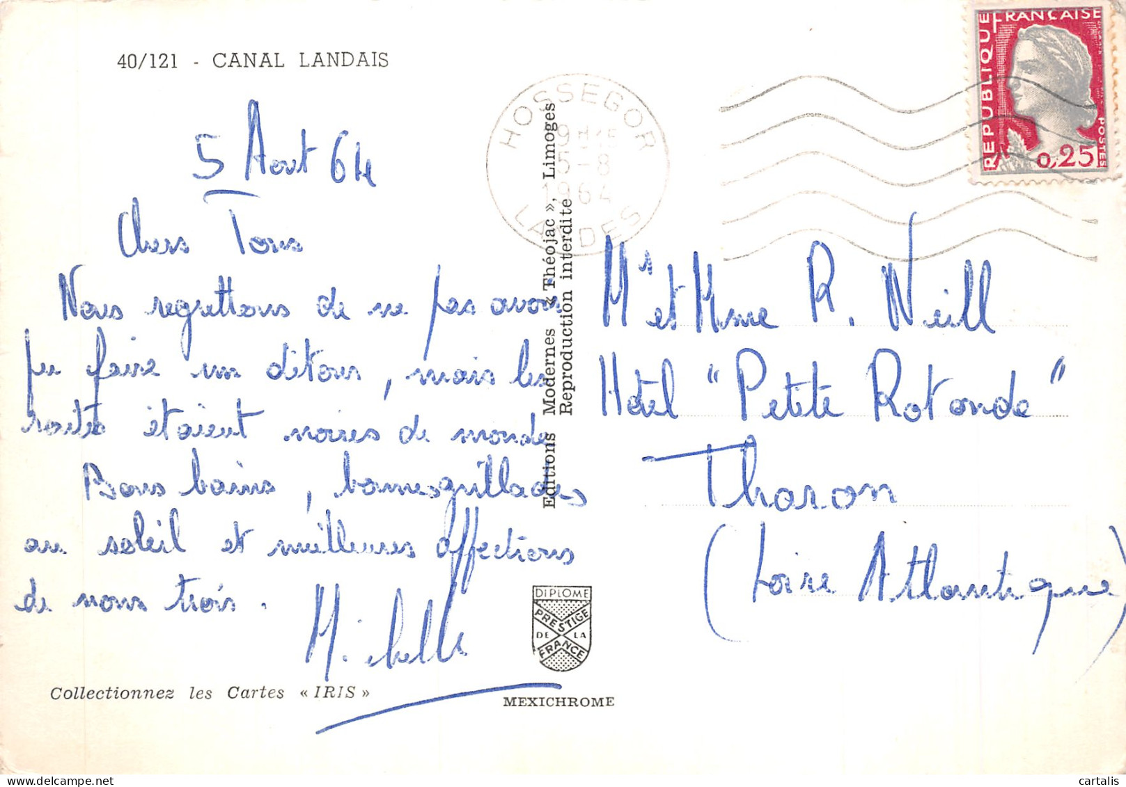 40-LES LANDES CANAL-N°4202-B/0031 - Other & Unclassified