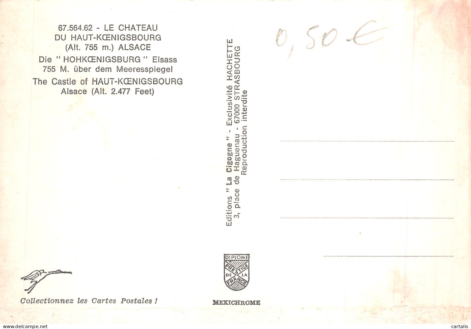 67-HAUT KOENIGSBOURG LE CHATEAU-N°4202-B/0033 - Other & Unclassified