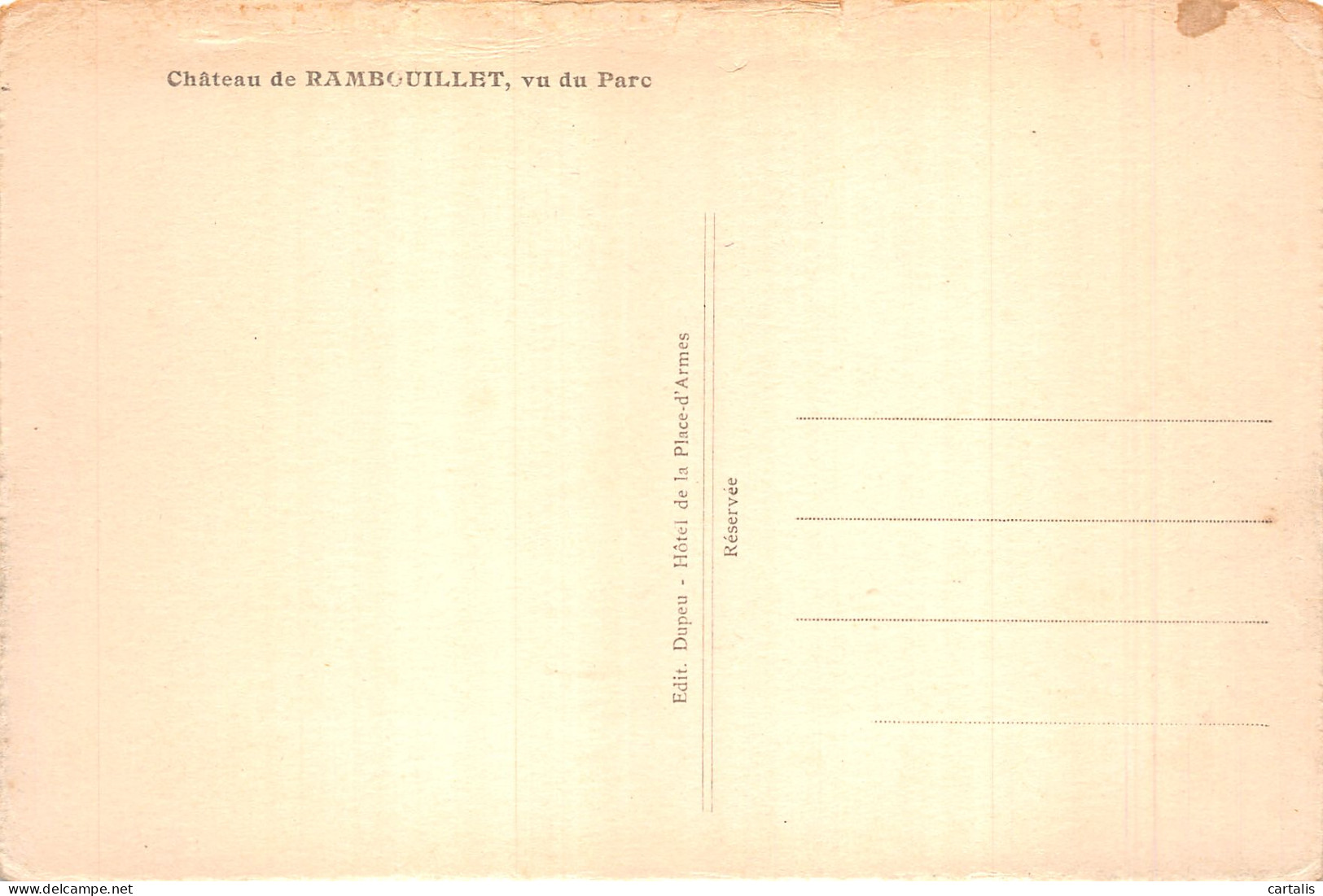 78-RAMBOUILLET-N°4202-B/0013 - Rambouillet