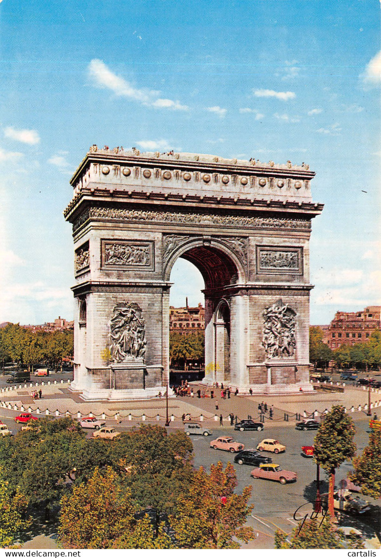 75-PARIS ARC DE TRIOMPHE DE L ETOILE-N°4202-A/0339 - Triumphbogen