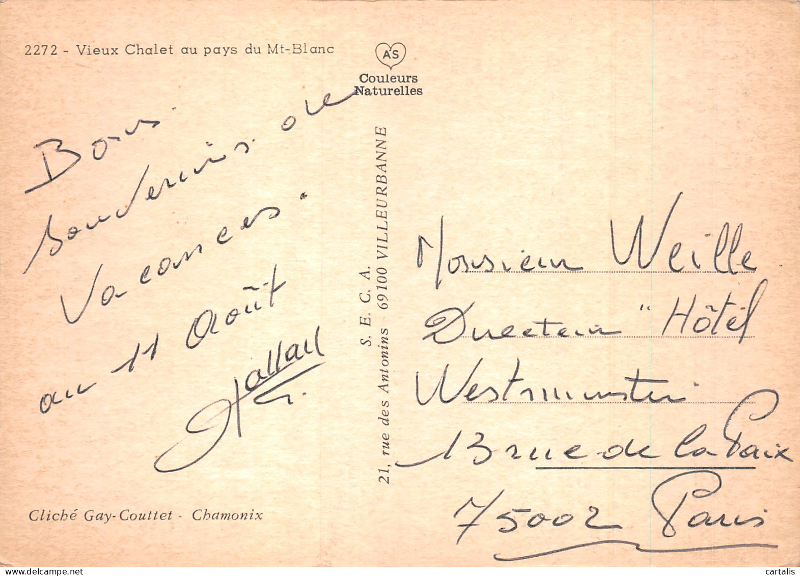 74-LE MONT BLANC-N°4202-A/0233 - Other & Unclassified