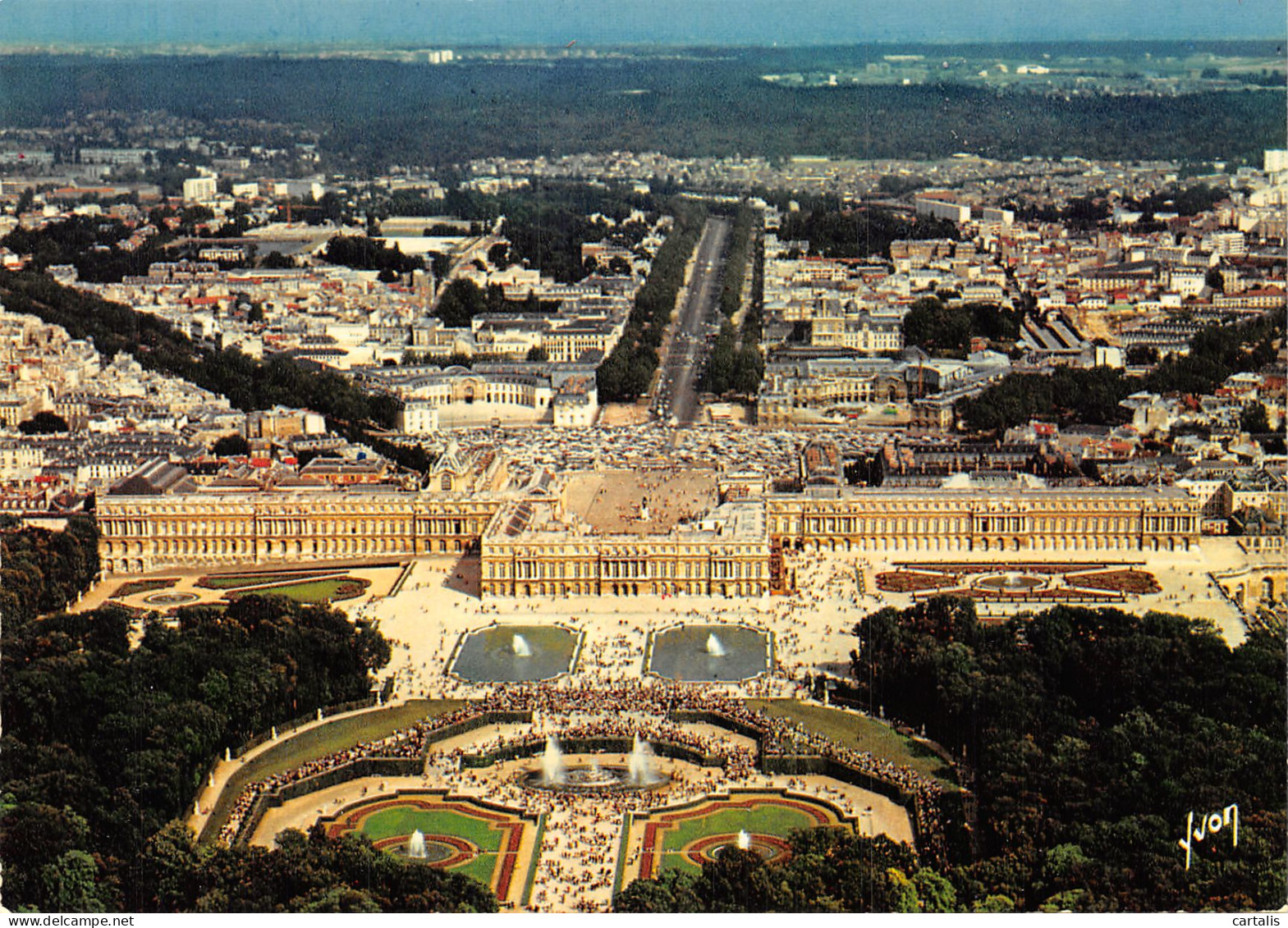 78-VERSAILLES LE CHATEAU-N°4202-A/0215 - Versailles (Schloß)