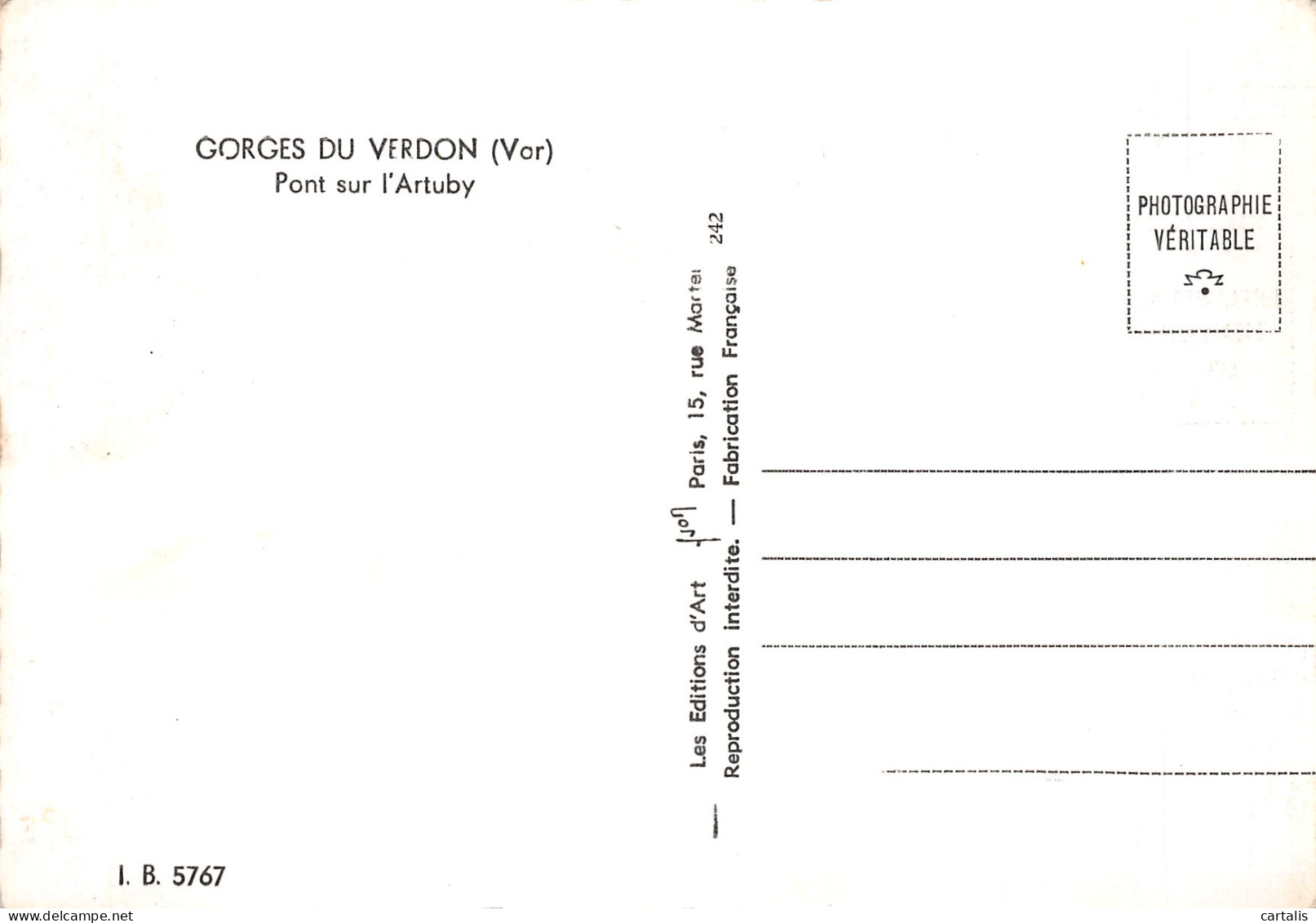 83-PONT SUR L ARTUBY-N°4202-A/0183 - Other & Unclassified