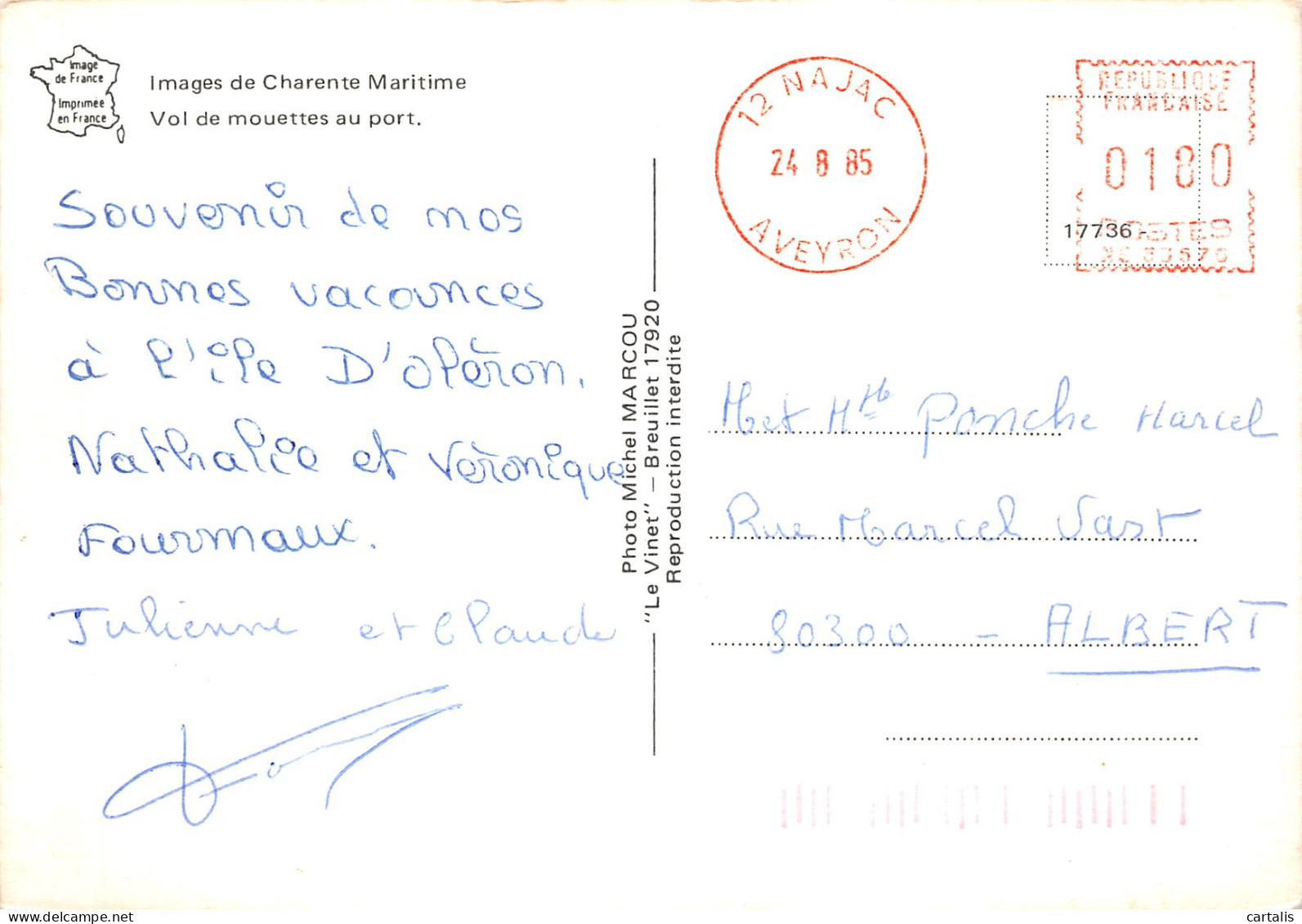 17-CHARENTE MARITIME-N°4202-A/0165 - Andere & Zonder Classificatie