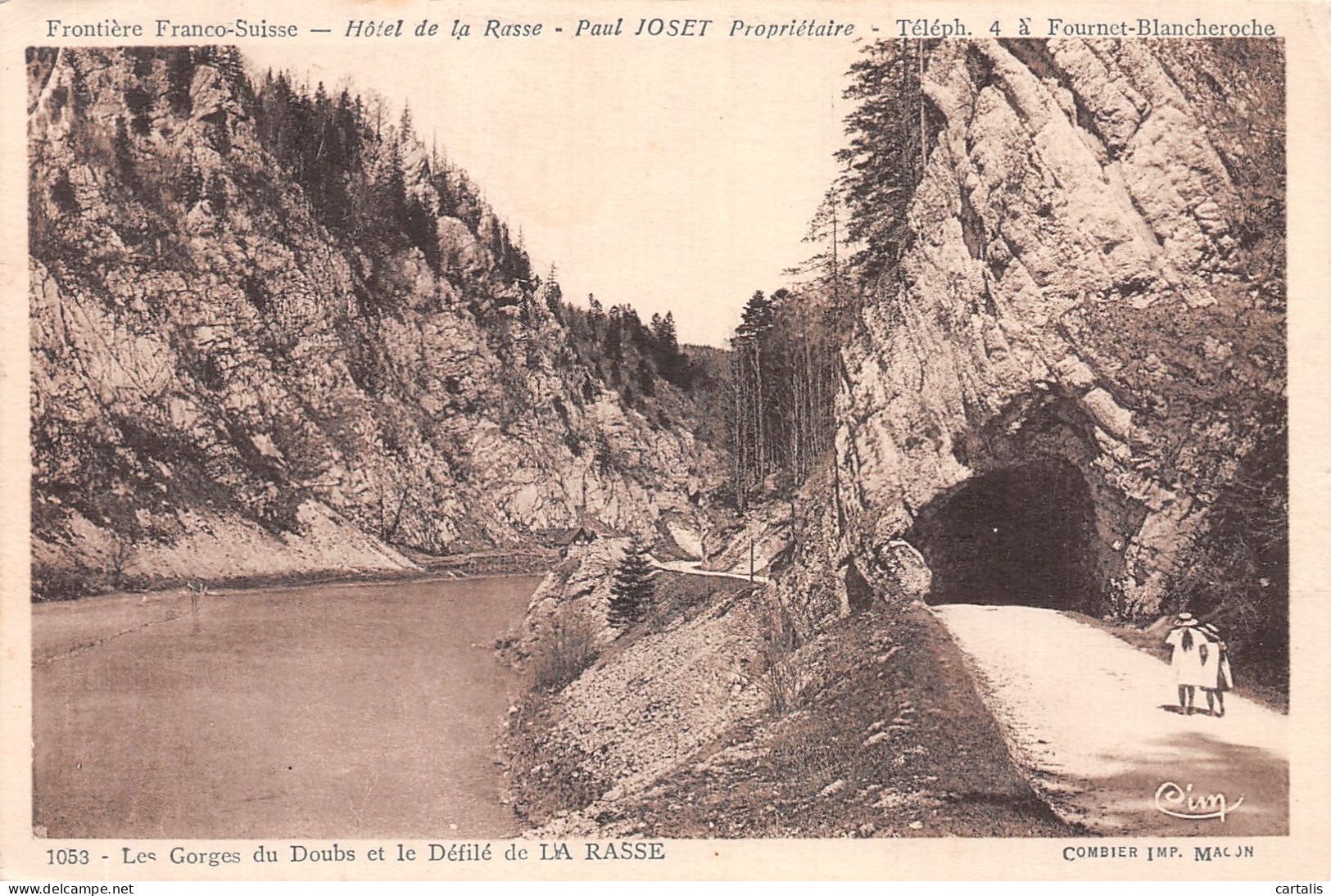 25-GORGES DU DOUBS-N°4201-E/0313 - Autres & Non Classés