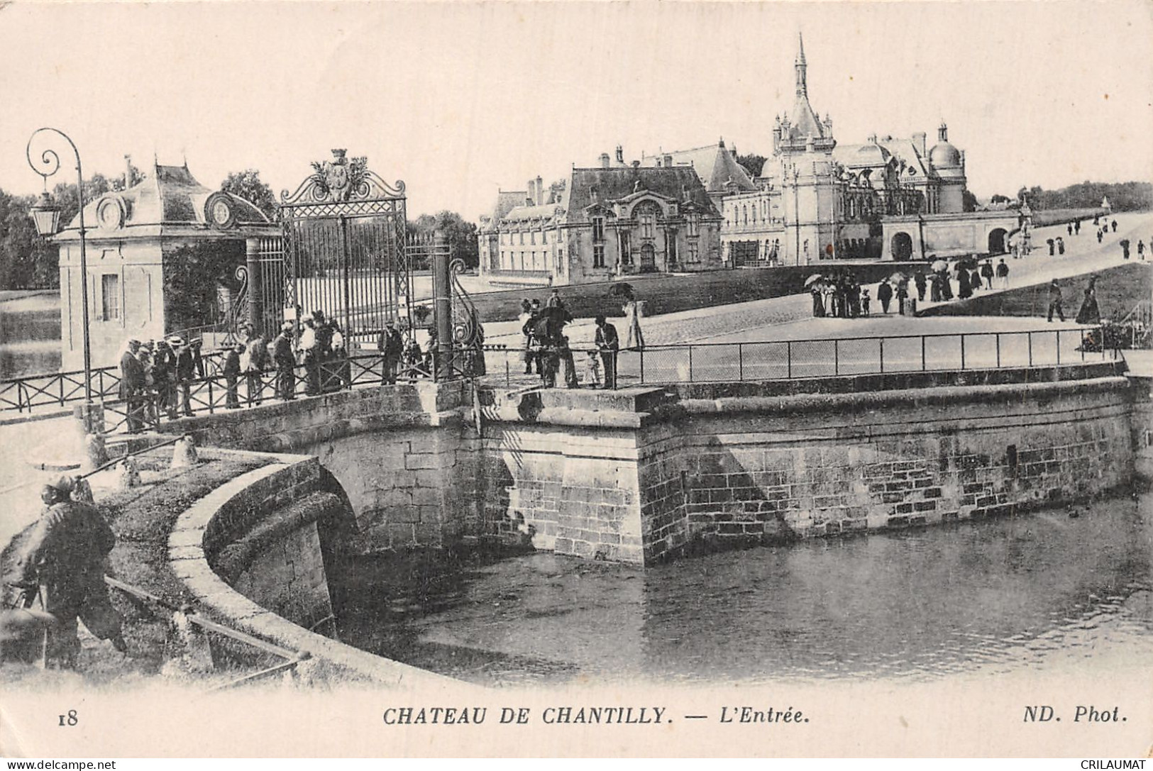 60-CHANTILLY LE CHÂTEAU-N°5147-F/0065 - Chantilly