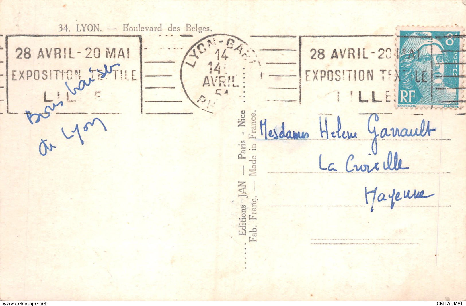 69-LYON-N°5147-E/0223 - Other & Unclassified