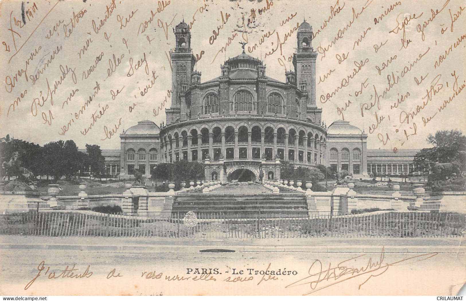 75-PARIS LE TROCADERO -N°5147-E/0187 - Sonstige & Ohne Zuordnung