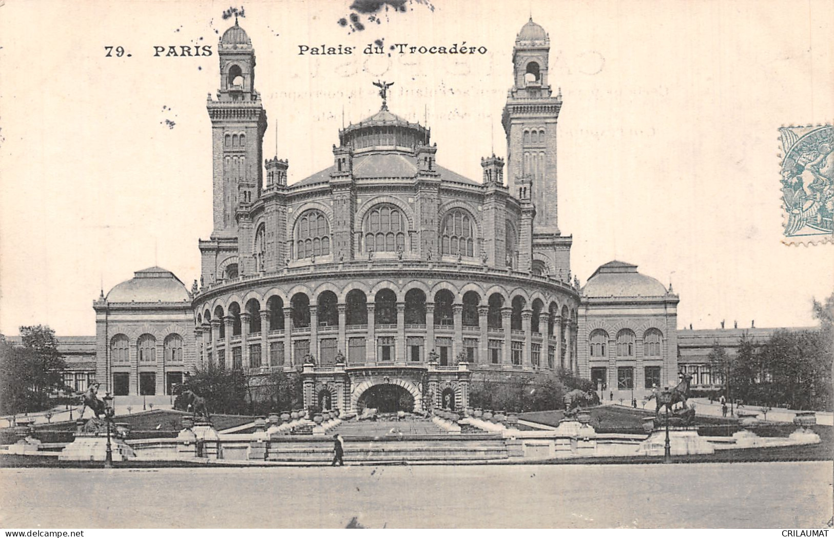 75-PARIS LE TROCADERO -N°5147-E/0179 - Sonstige & Ohne Zuordnung