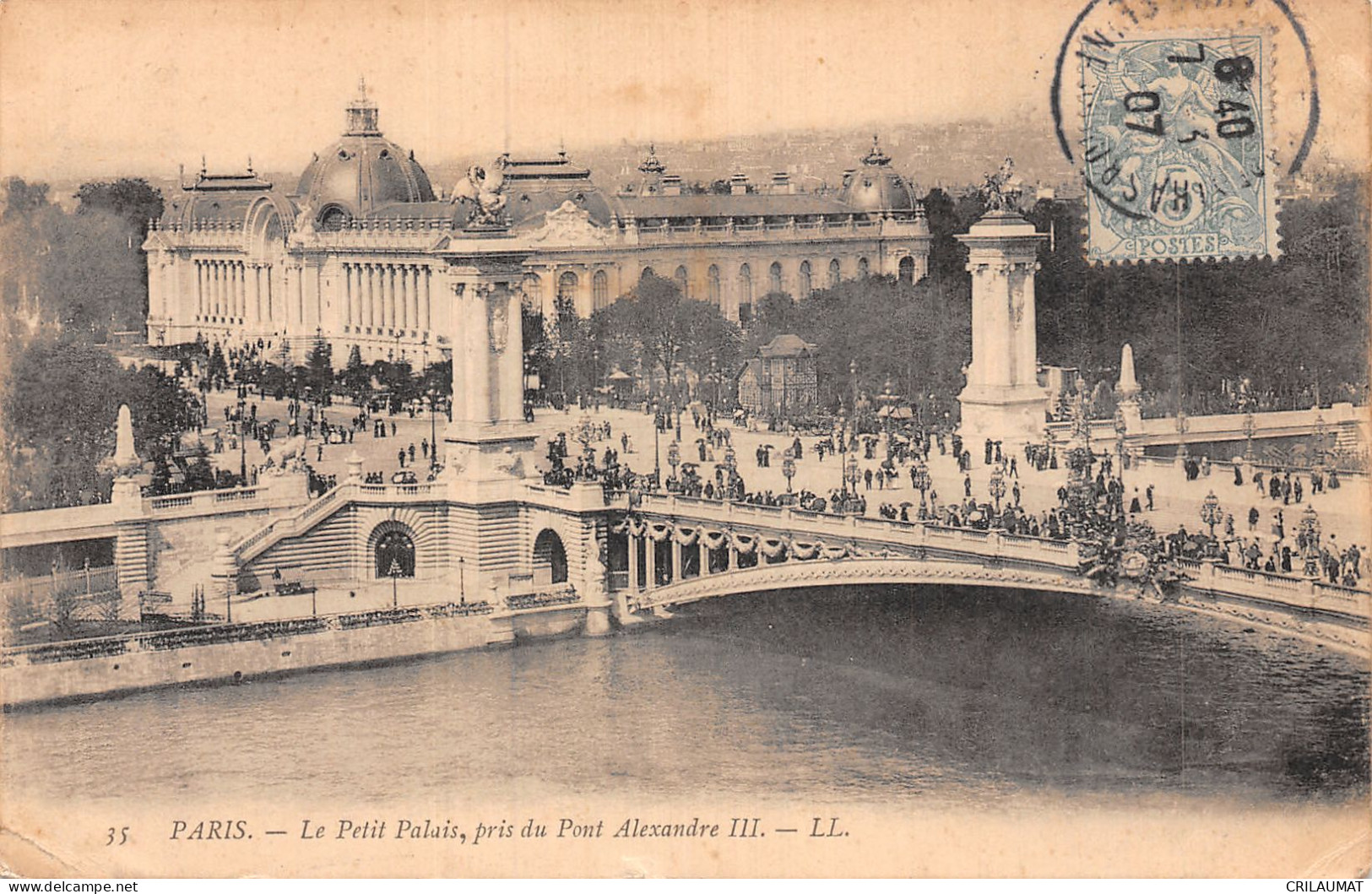 75-PARIS LE PONT ALEXANDRE III-N°5147-E/0011 - Sonstige & Ohne Zuordnung